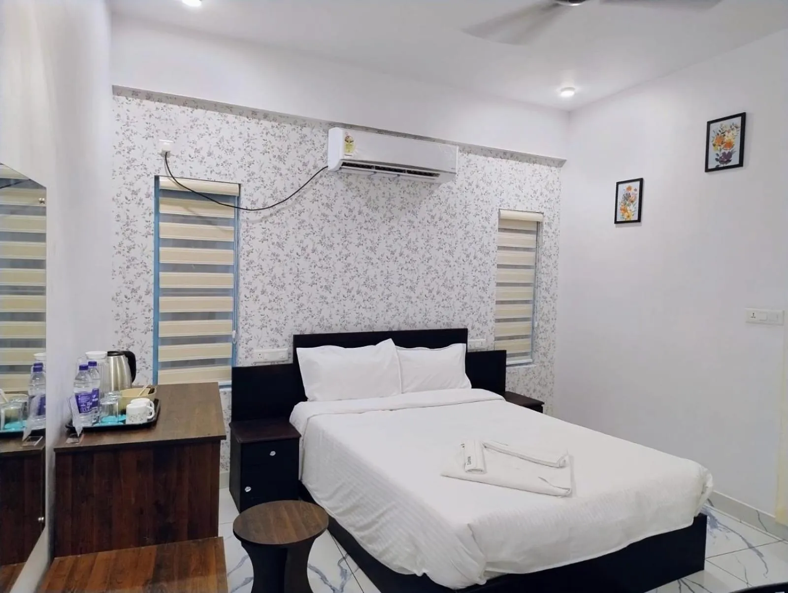 Bed in Gulmohar Varkala