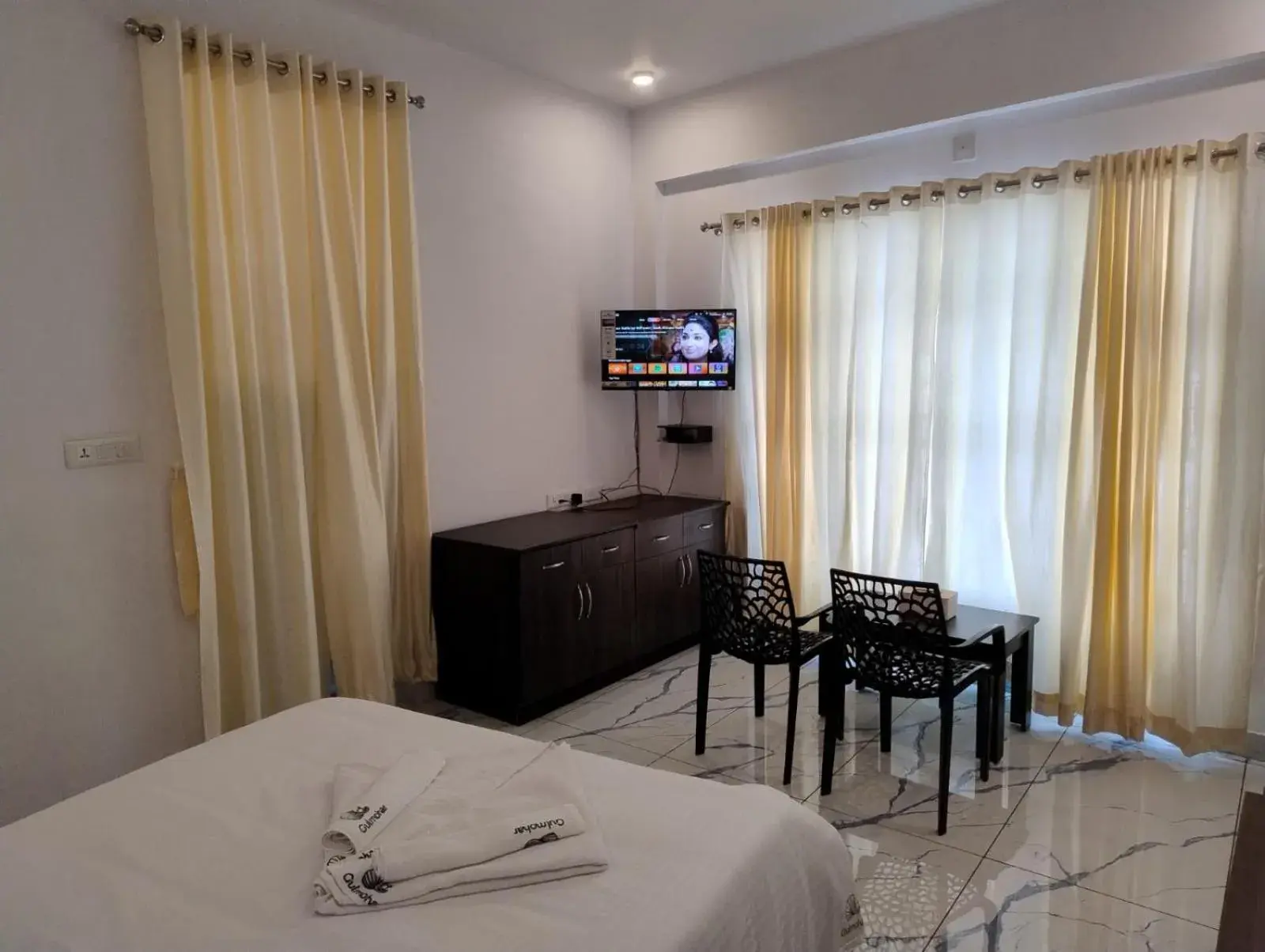 Bed in Gulmohar Varkala Bed in Gulmohar Varkala