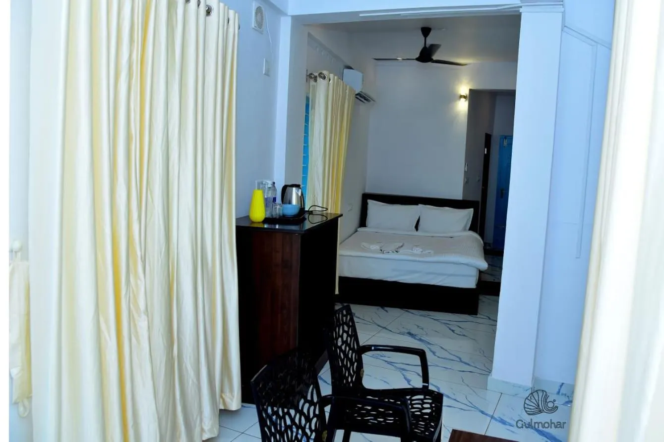 Bed in Gulmohar Varkala