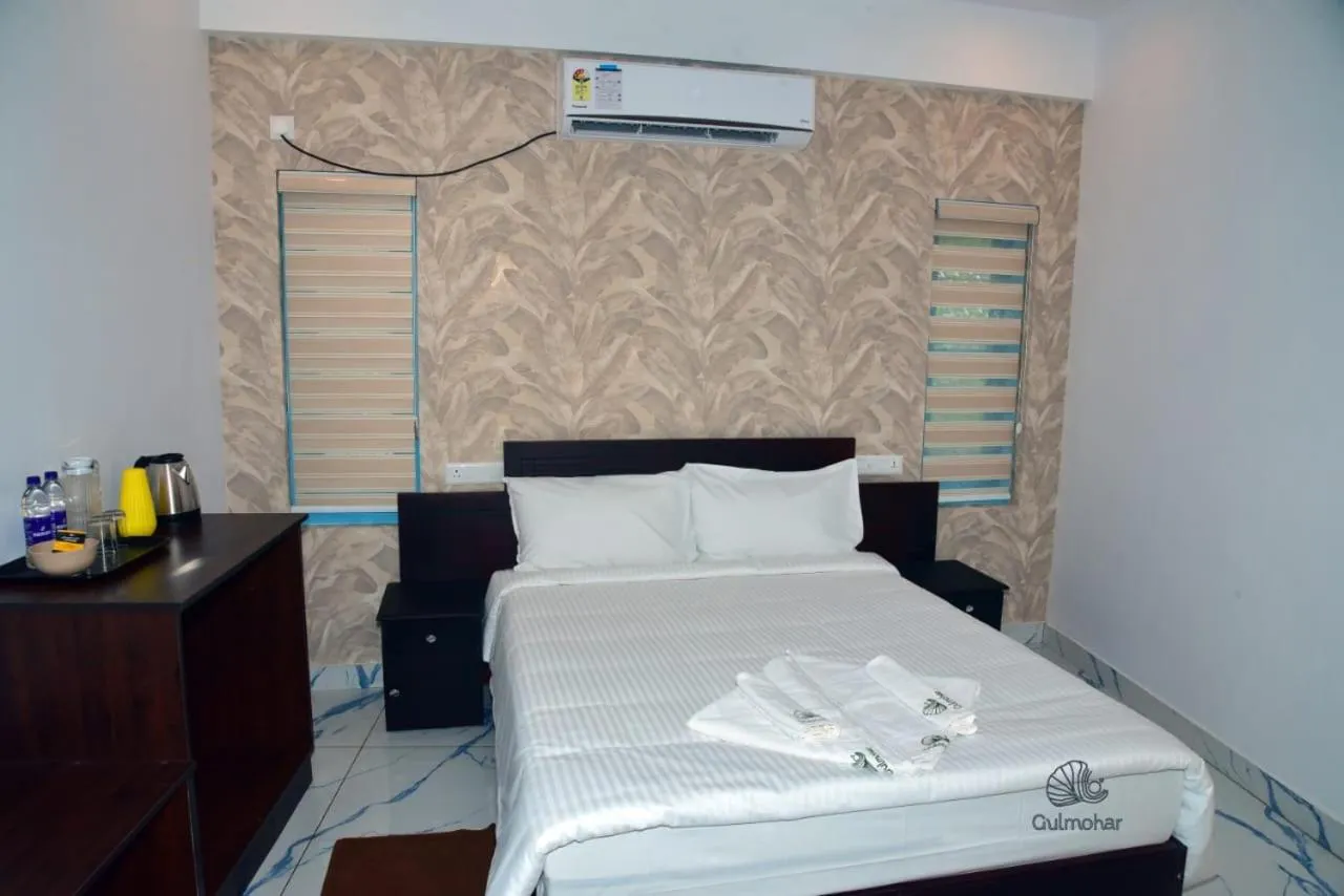 Bed in Gulmohar Varkala