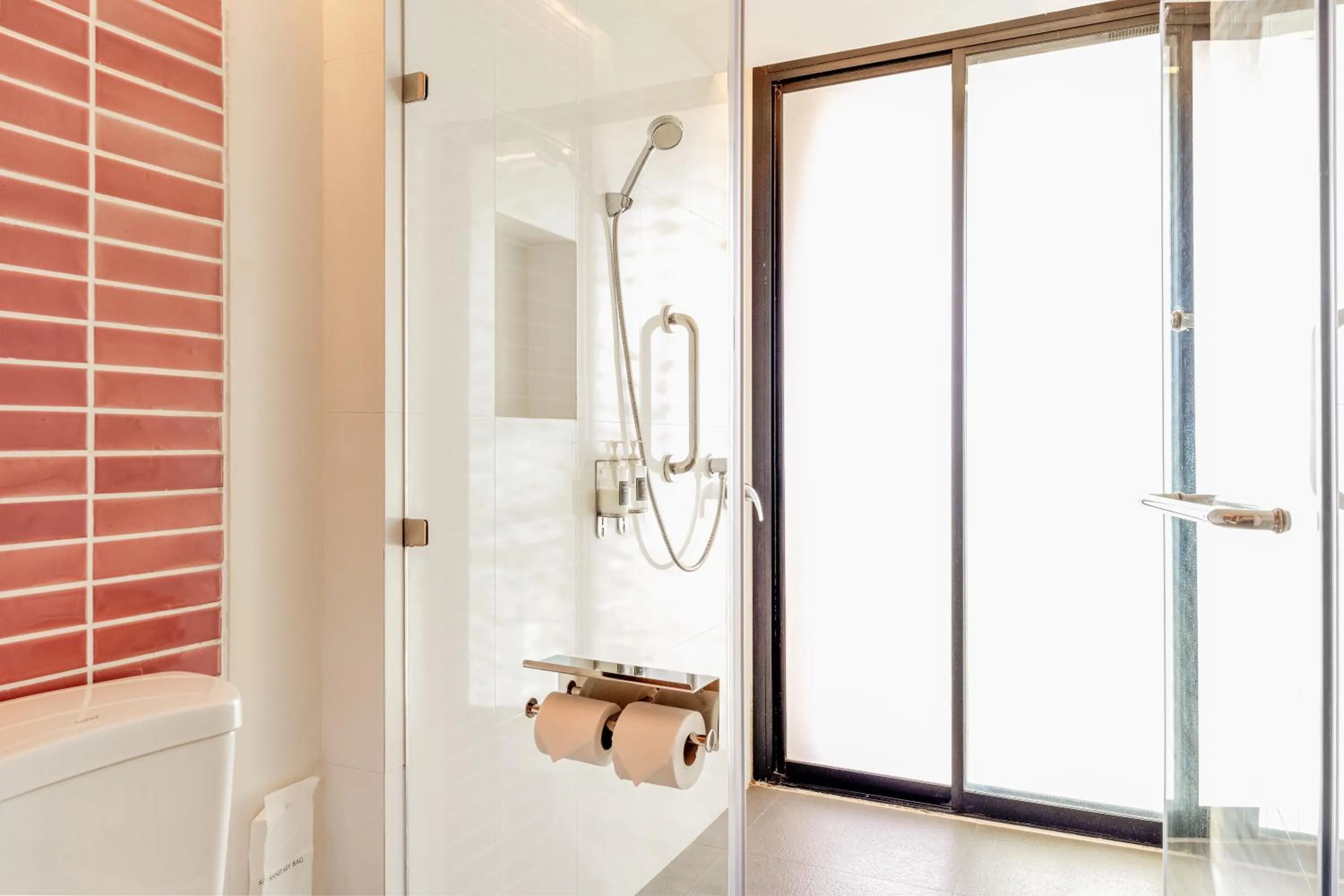 Shower in Sand Dunes Chaolao Beach Resort