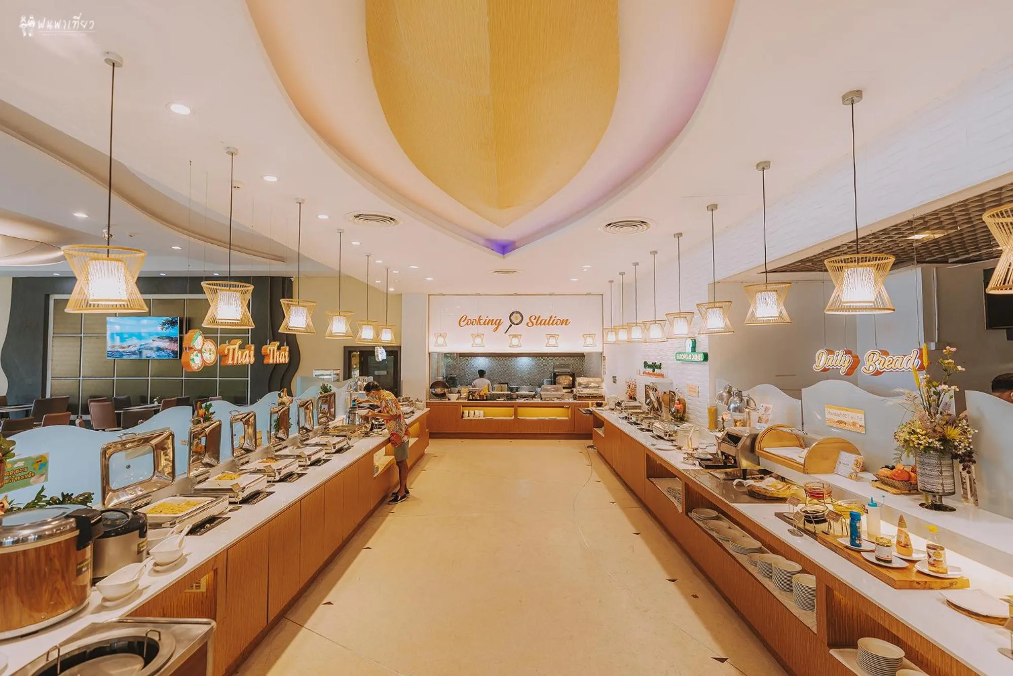 Breakfast in Sand Dunes Chaolao Beach Resort