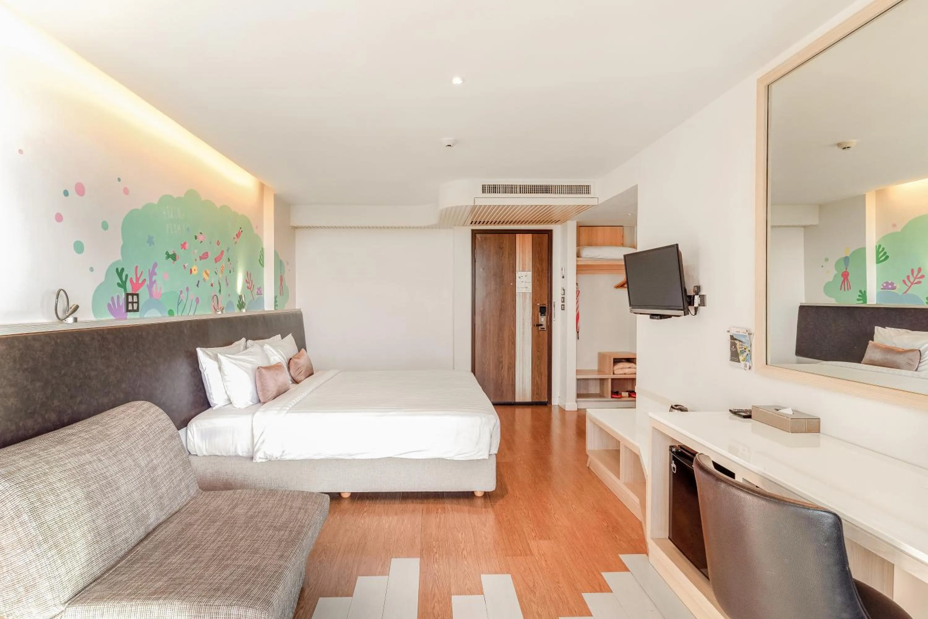 Bed in Sand Dunes Chaolao Beach Resort