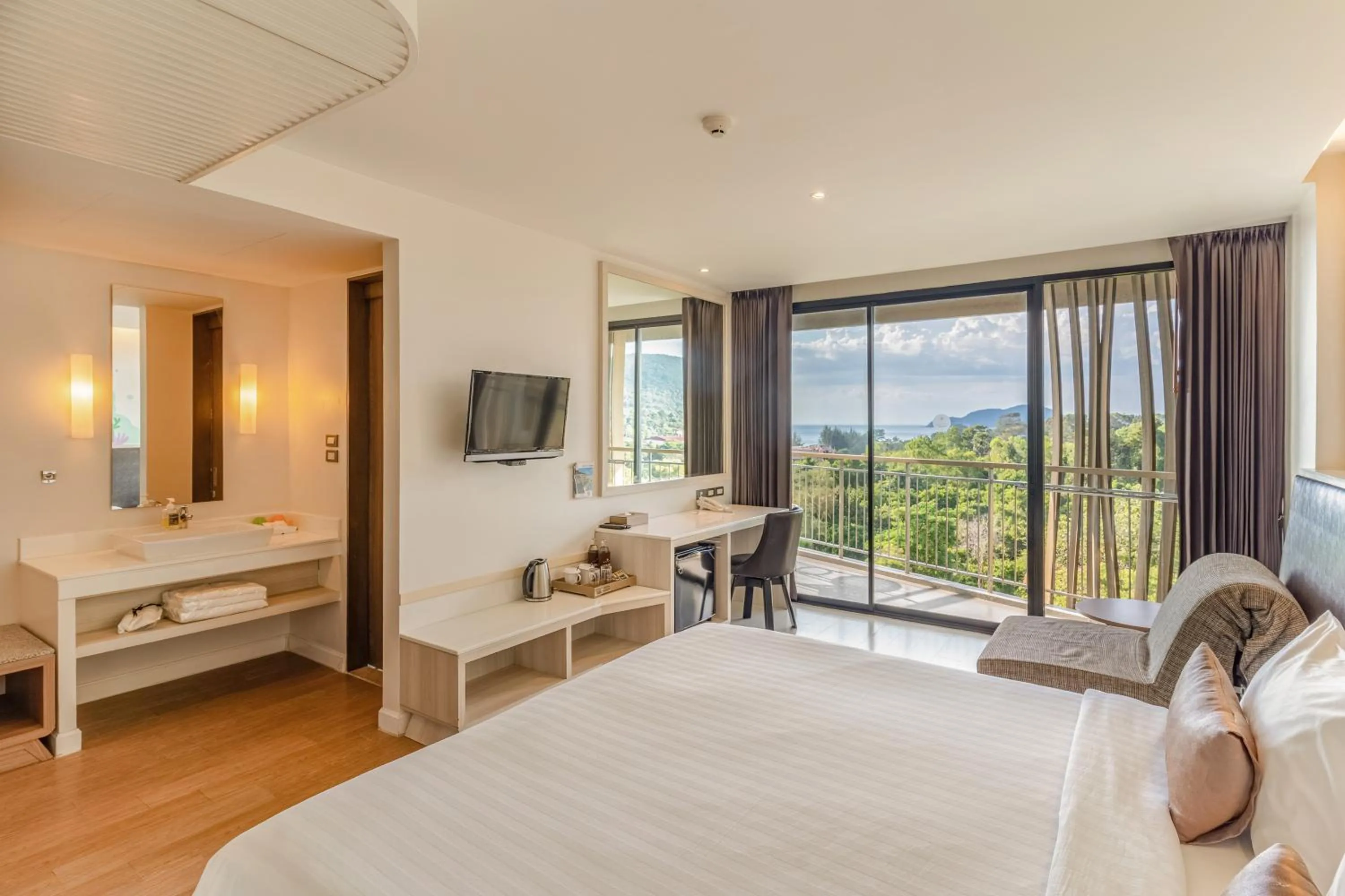 Bed in Sand Dunes Chaolao Beach Resort