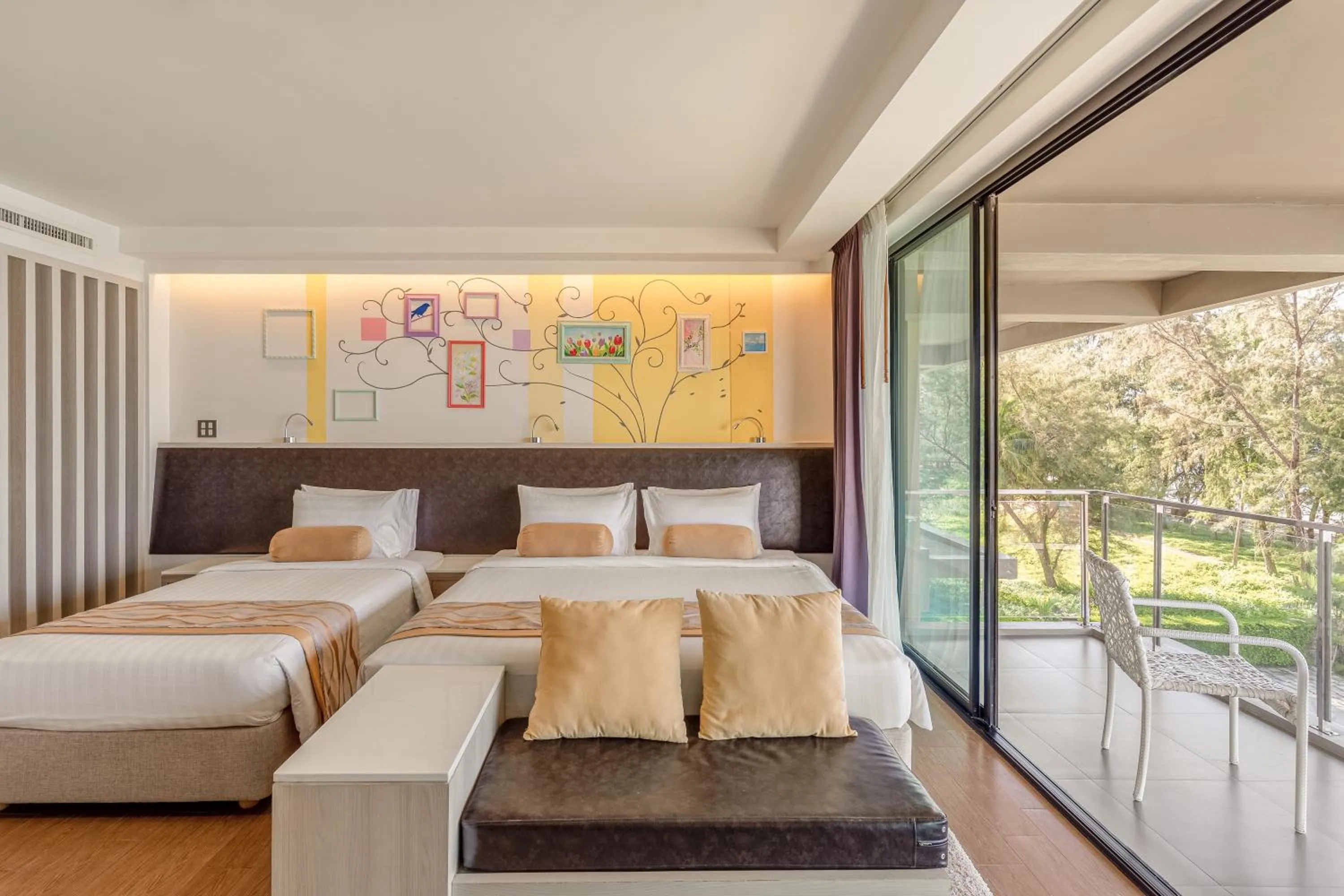 Bed in Sand Dunes Chaolao Beach Resort