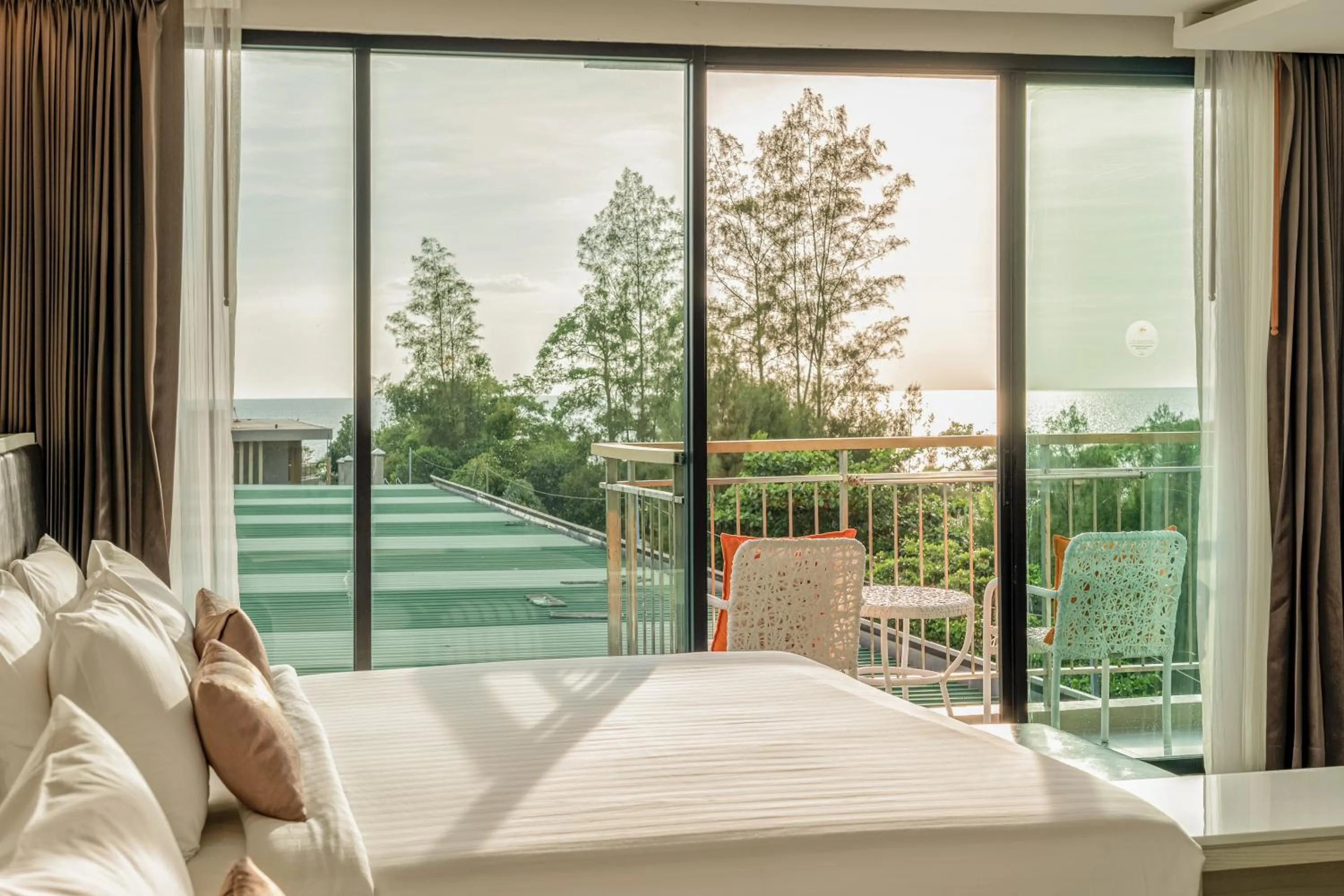 Bed in Sand Dunes Chaolao Beach Resort