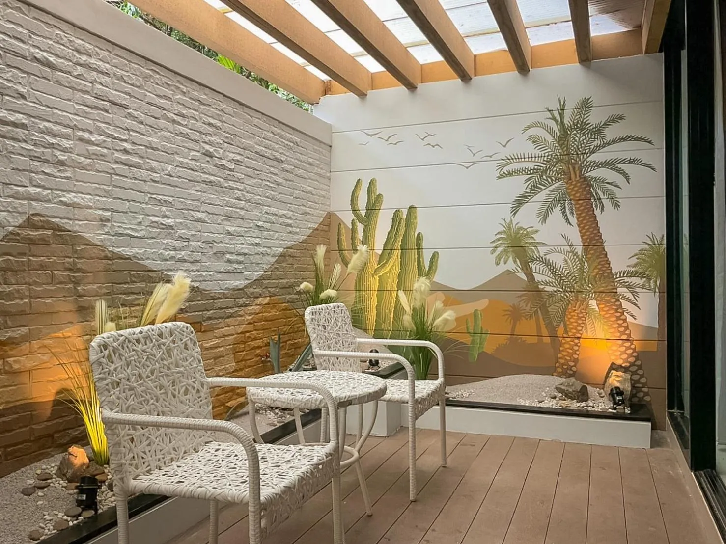 Balcony/Terrace in Sand Dunes Chaolao Beach Resort