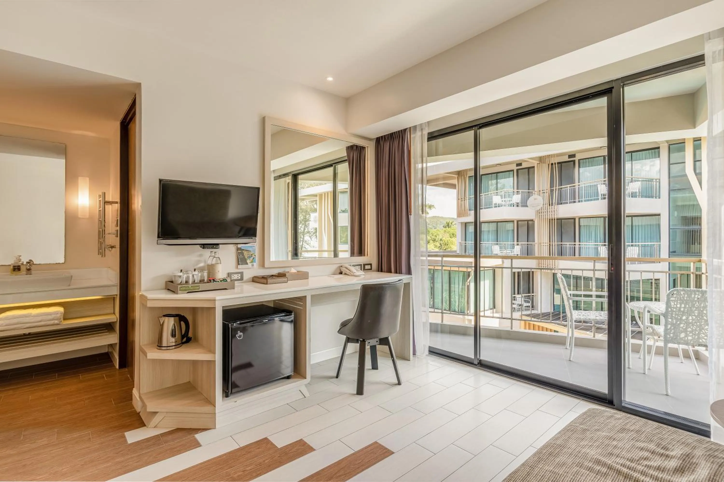 Bed in Sand Dunes Chaolao Beach Resort