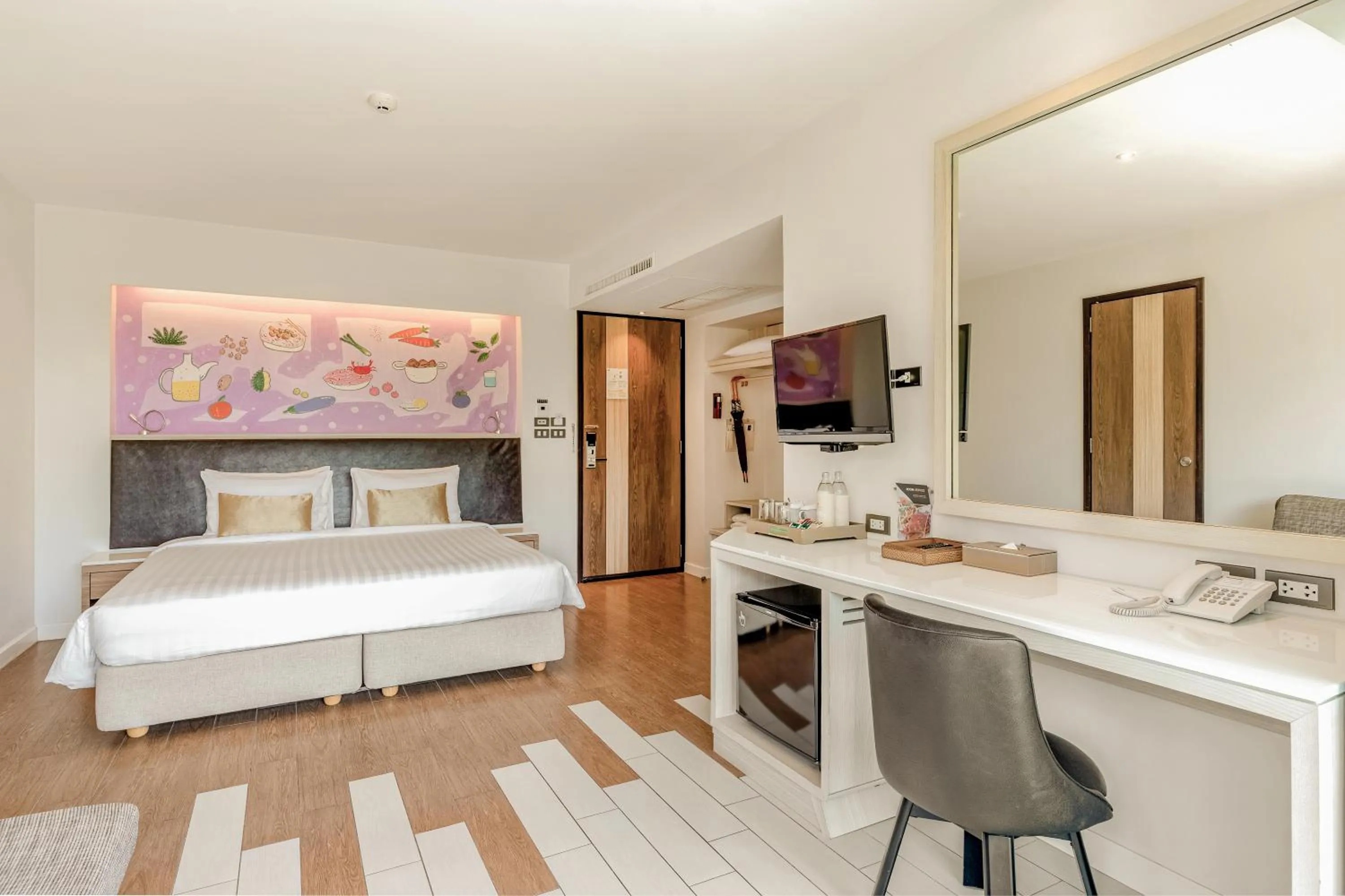 Bed in Sand Dunes Chaolao Beach Resort