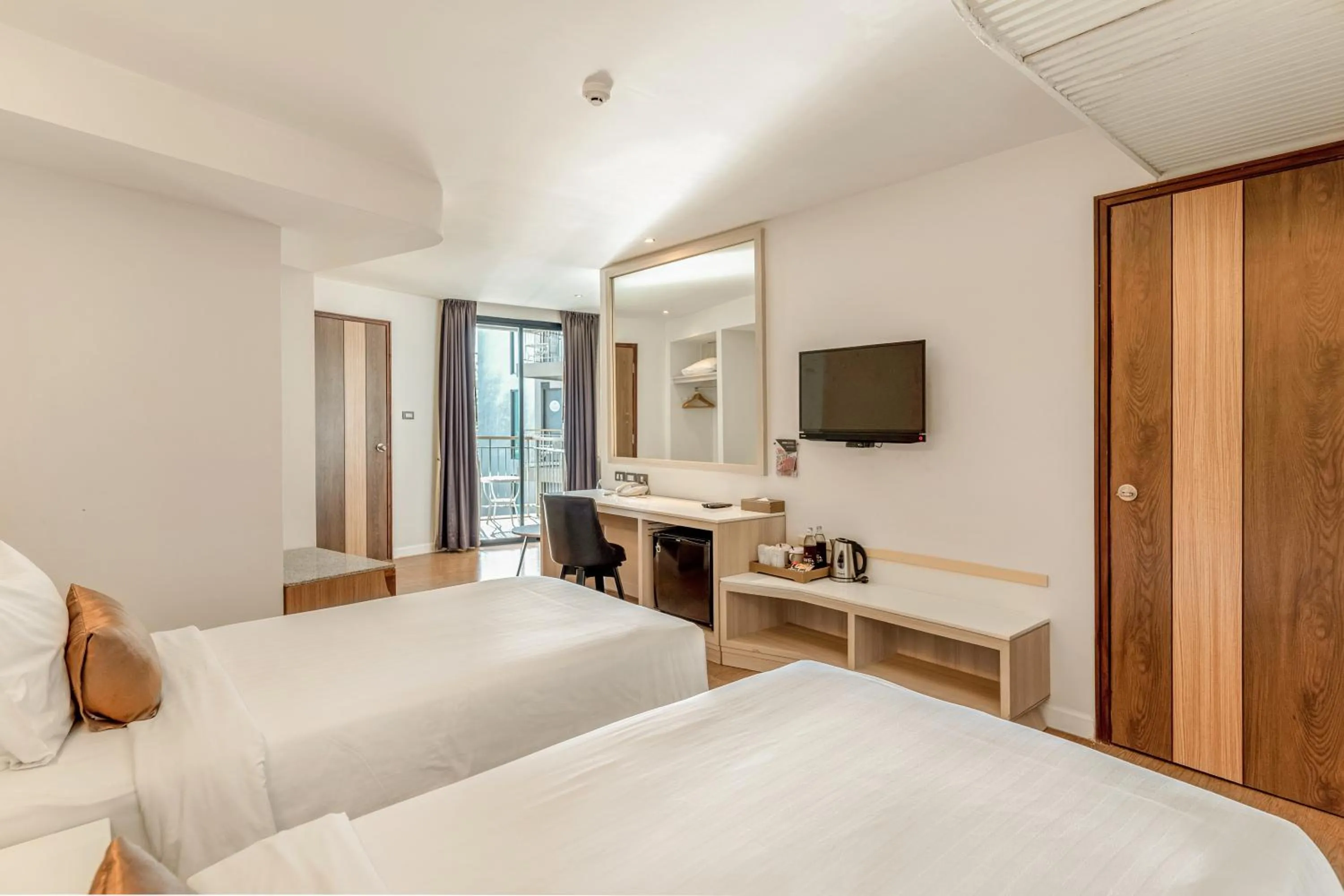 Bed in Sand Dunes Chaolao Beach Resort