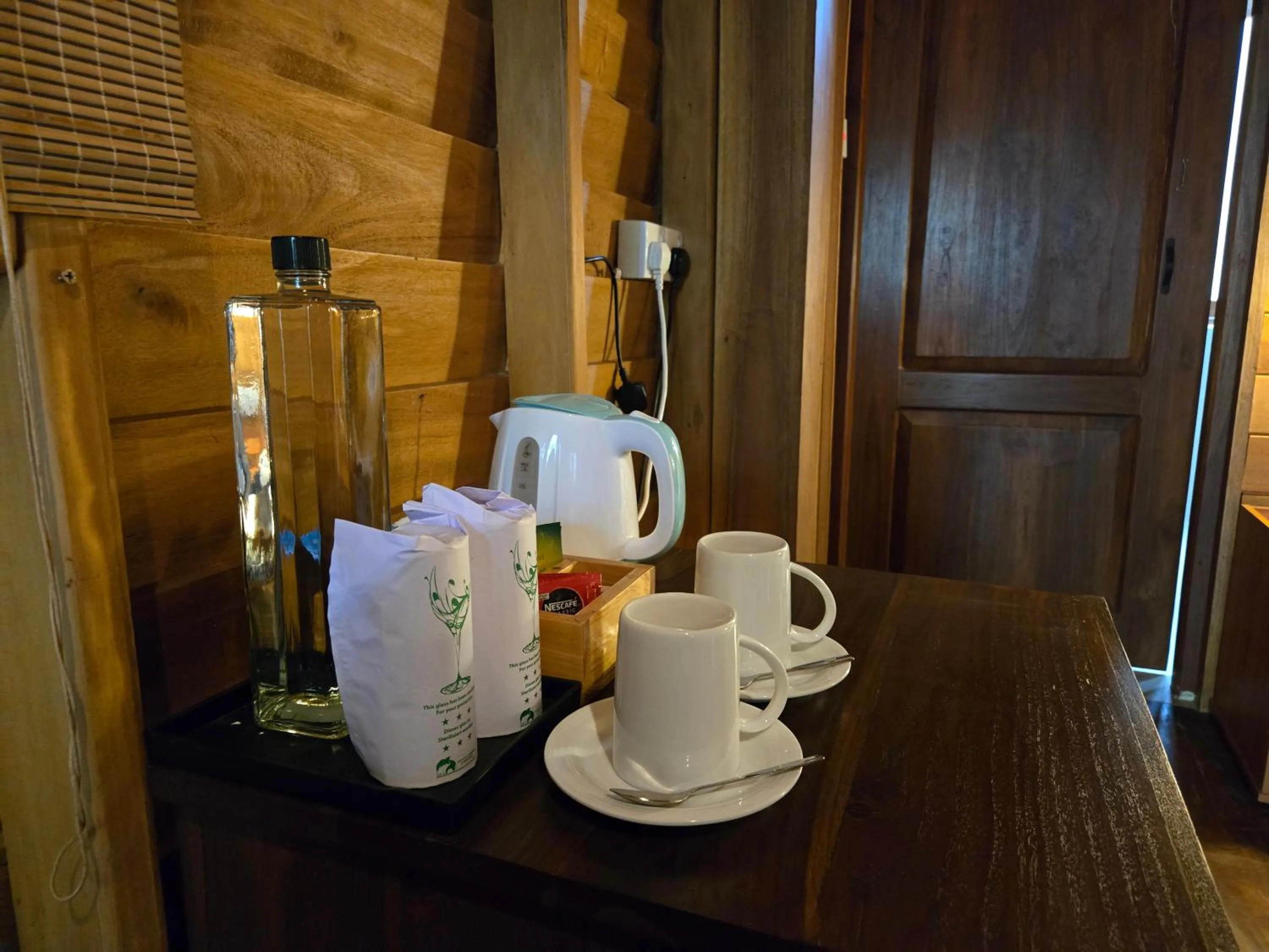 Coffee/tea facilities in Wilpattu Tree House