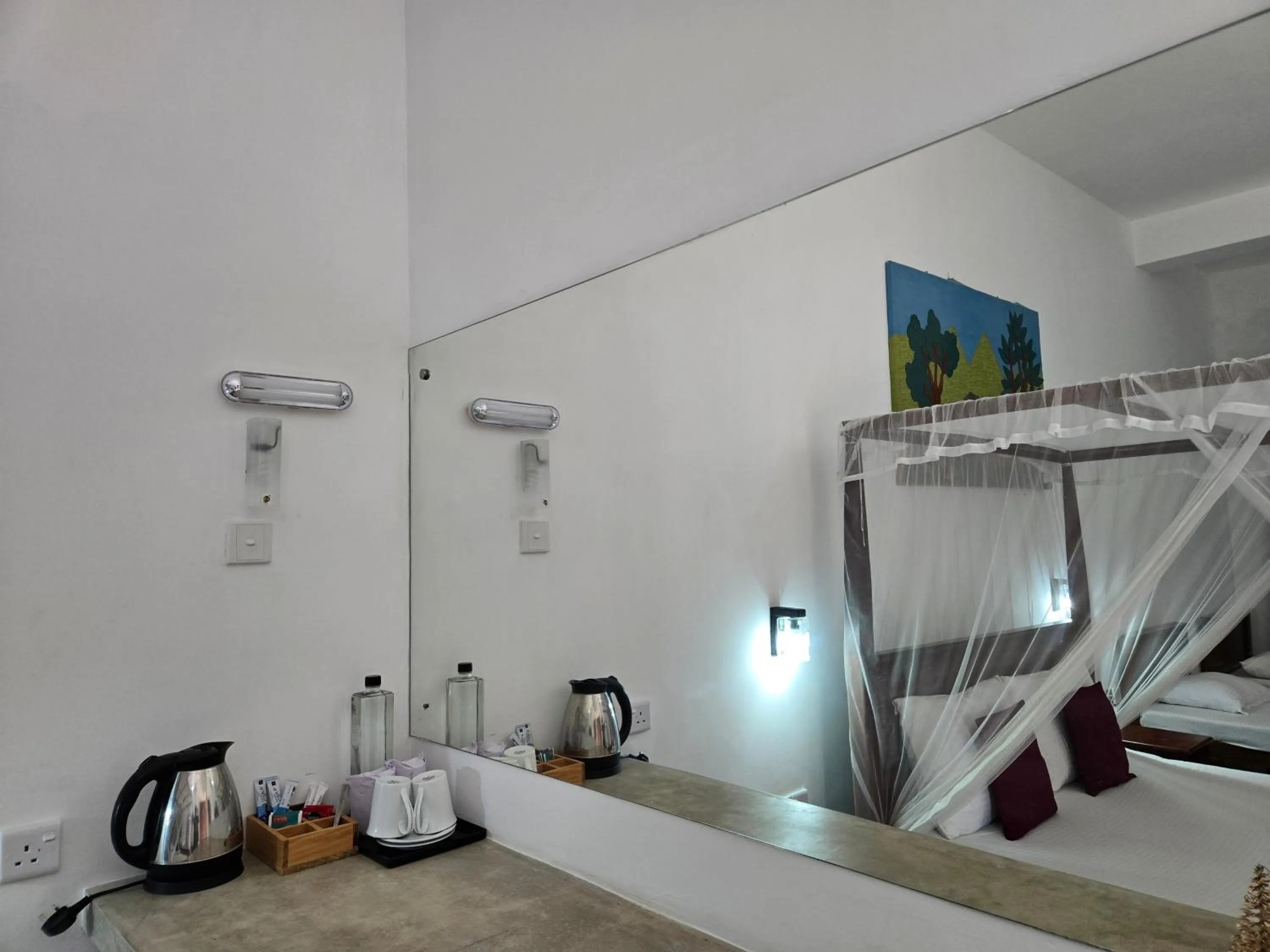 Coffee/tea facilities, Bed in Wilpattu Tree House