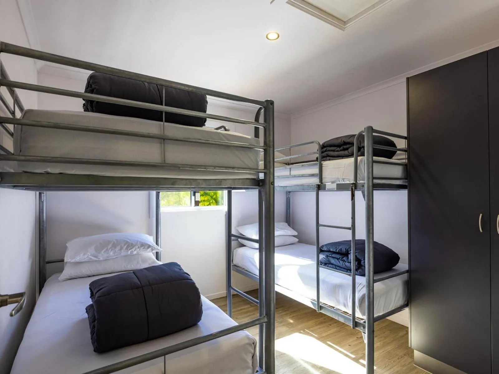 Bed in NRMA Airlie Beach Holiday Park