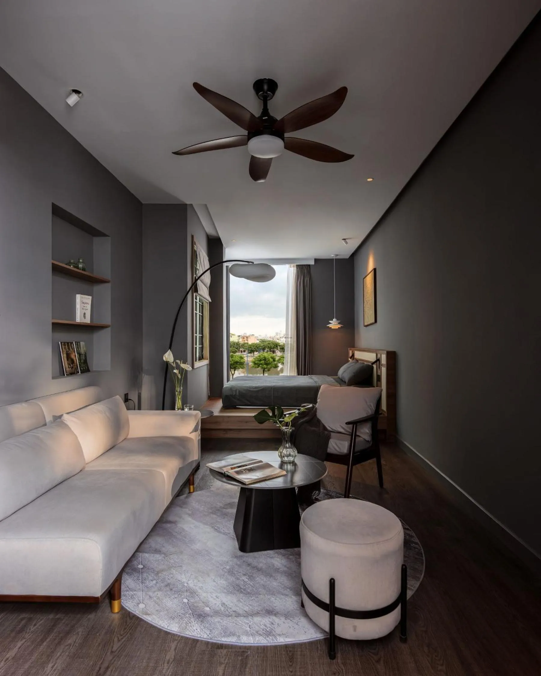 Living room in Express by M Village Võ Văn Kiệt