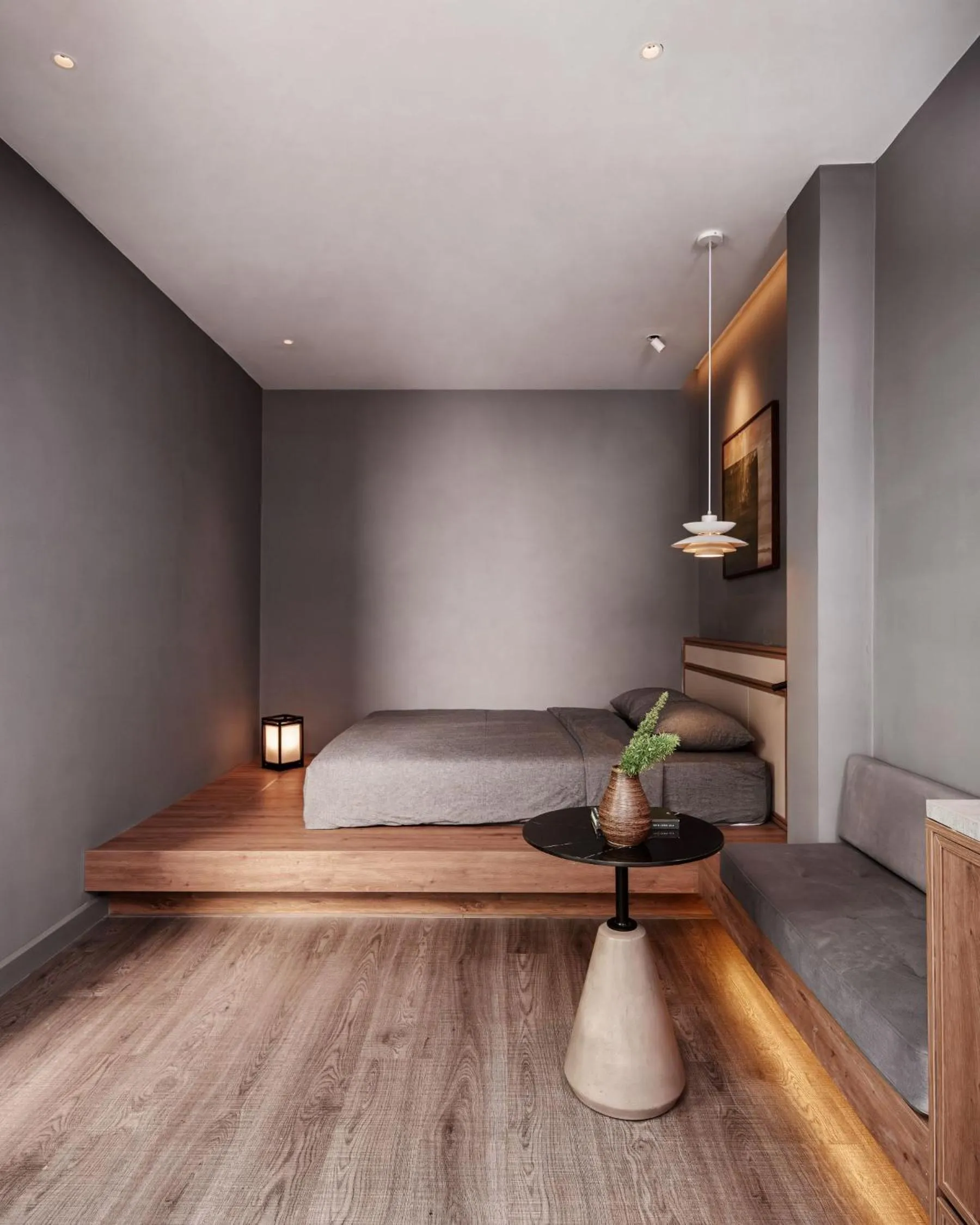 Seating area in Express by M Village Võ Văn Kiệt