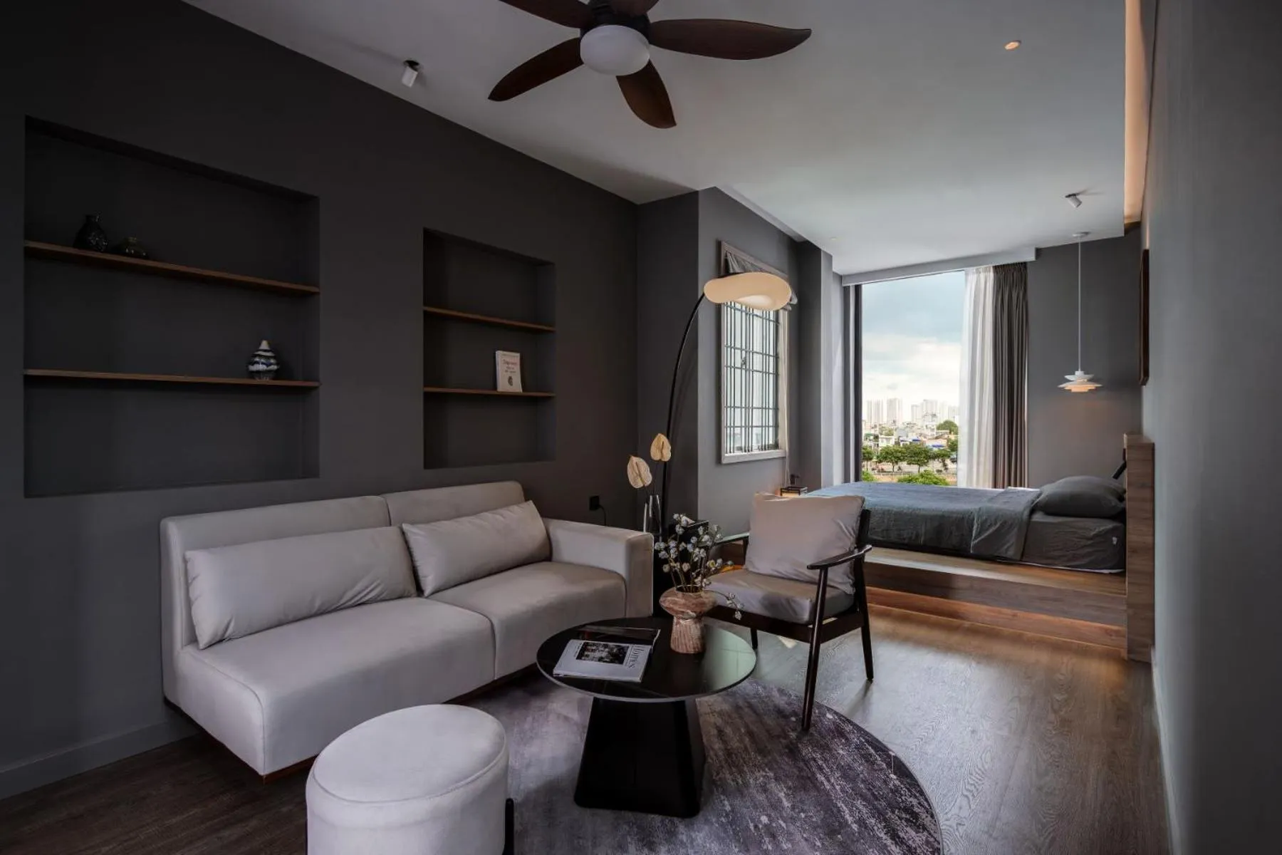 Living room in Express by M Village Võ Văn Kiệt