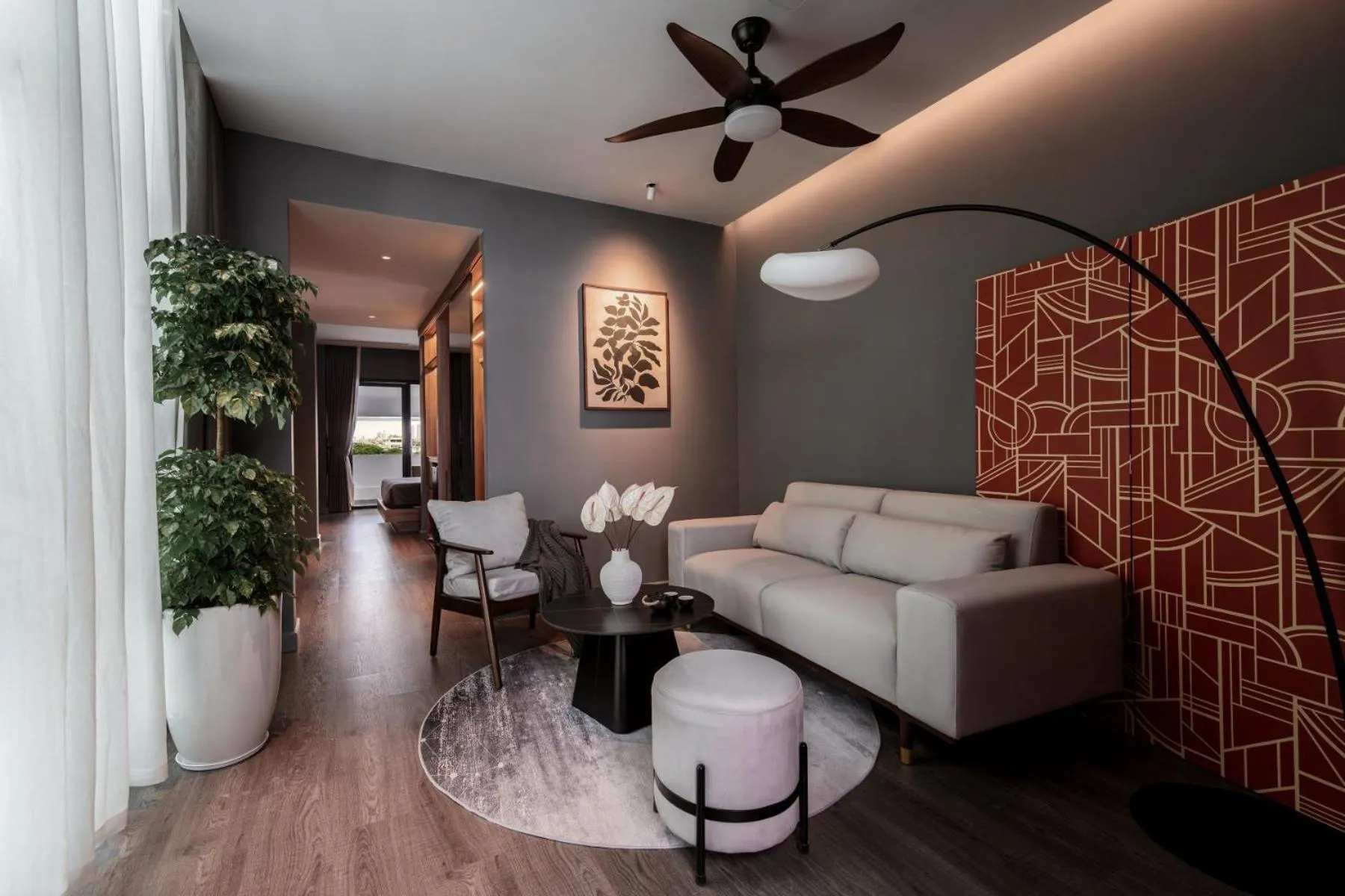 Living room in Express by M Village Võ Văn Kiệt