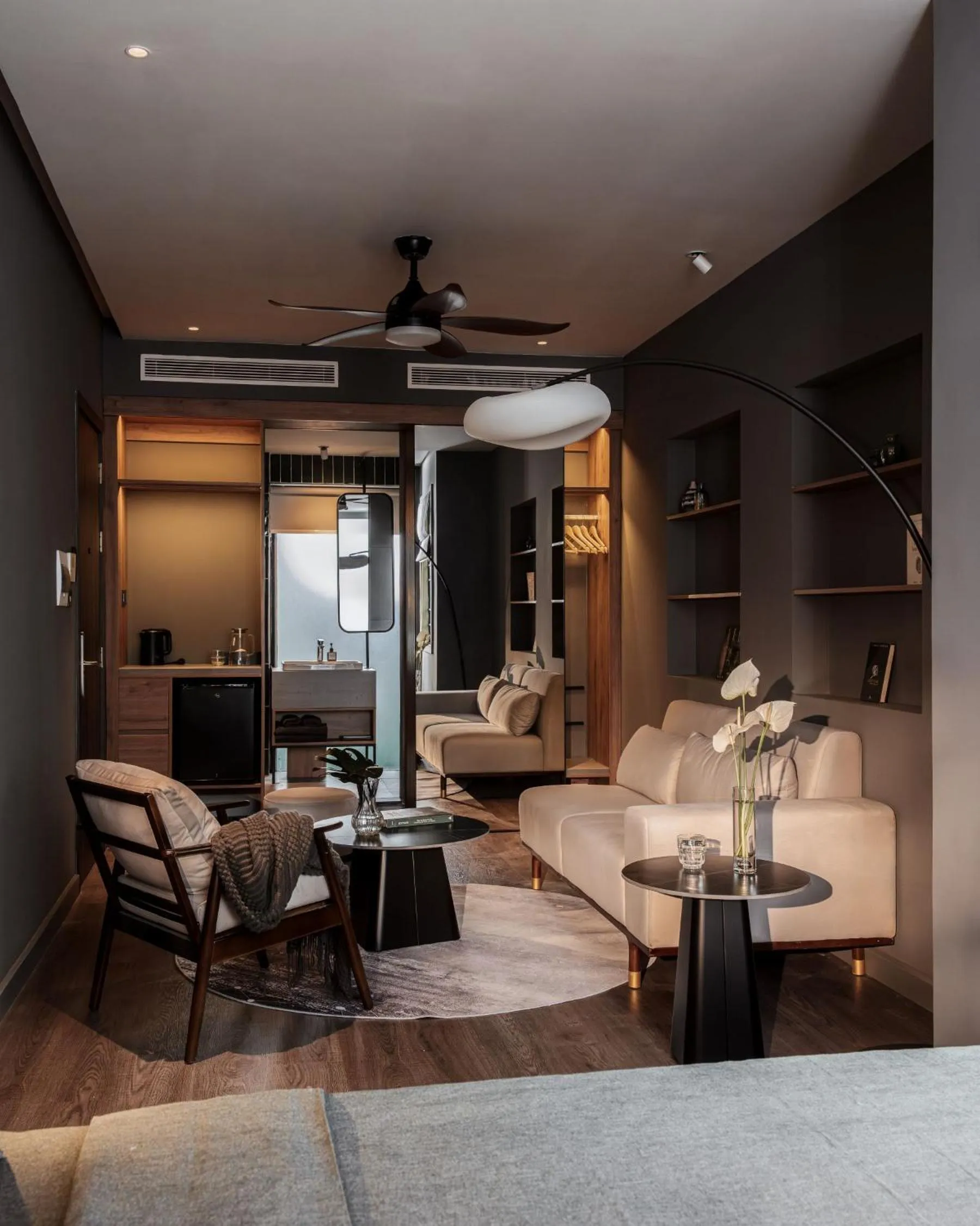 Seating area in Express by M Village Võ Văn Kiệt