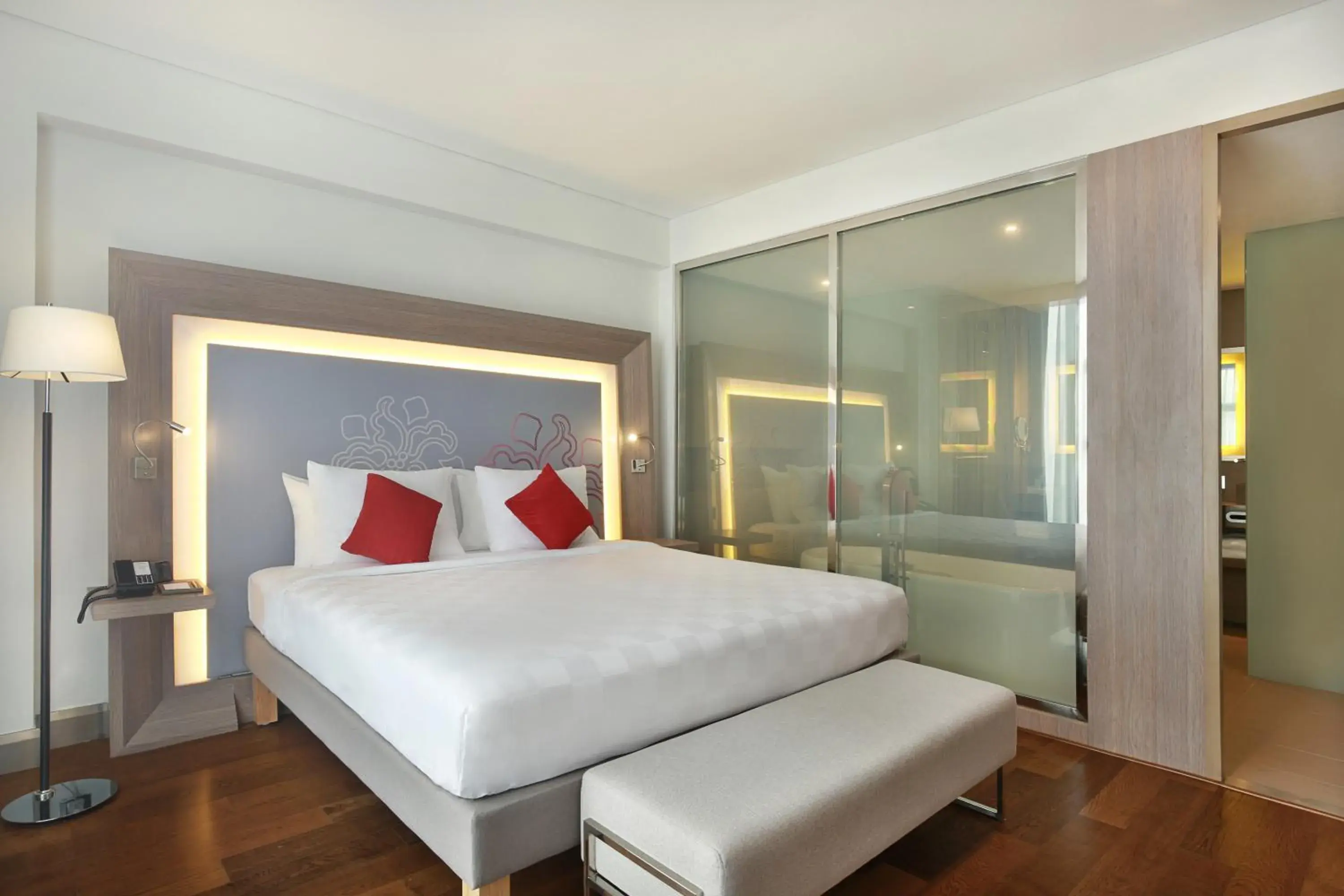 Bedroom, Bed in Noble Resort Hotel Melaka 马六甲诺铂度假酒店 Bedroom, Bed in Noble Resort Hotel Melaka 马六甲诺铂度假酒店