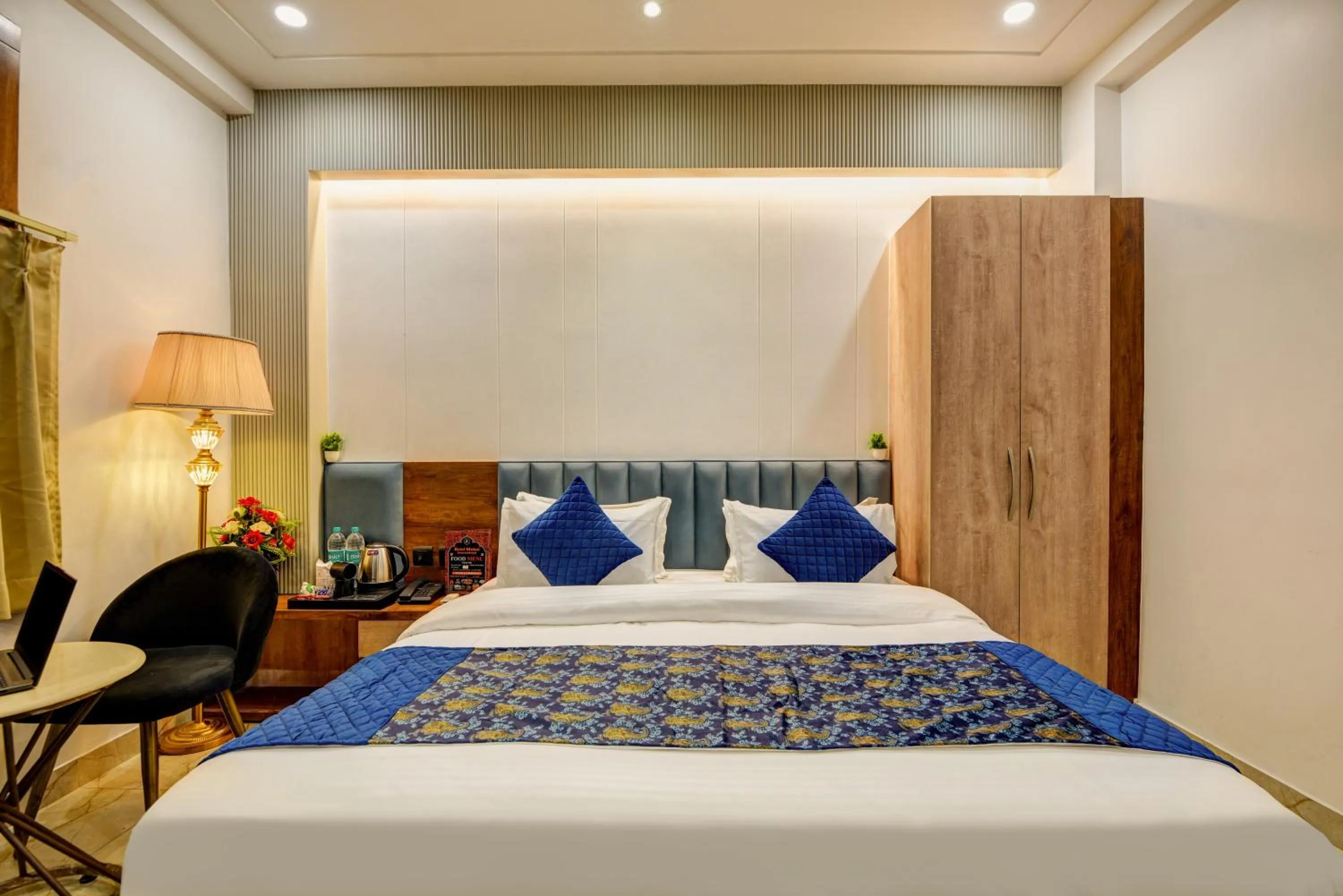 Bed in Hotel Mehul International -Near New Delhi Railway Station, Paharganj & Connaught Place