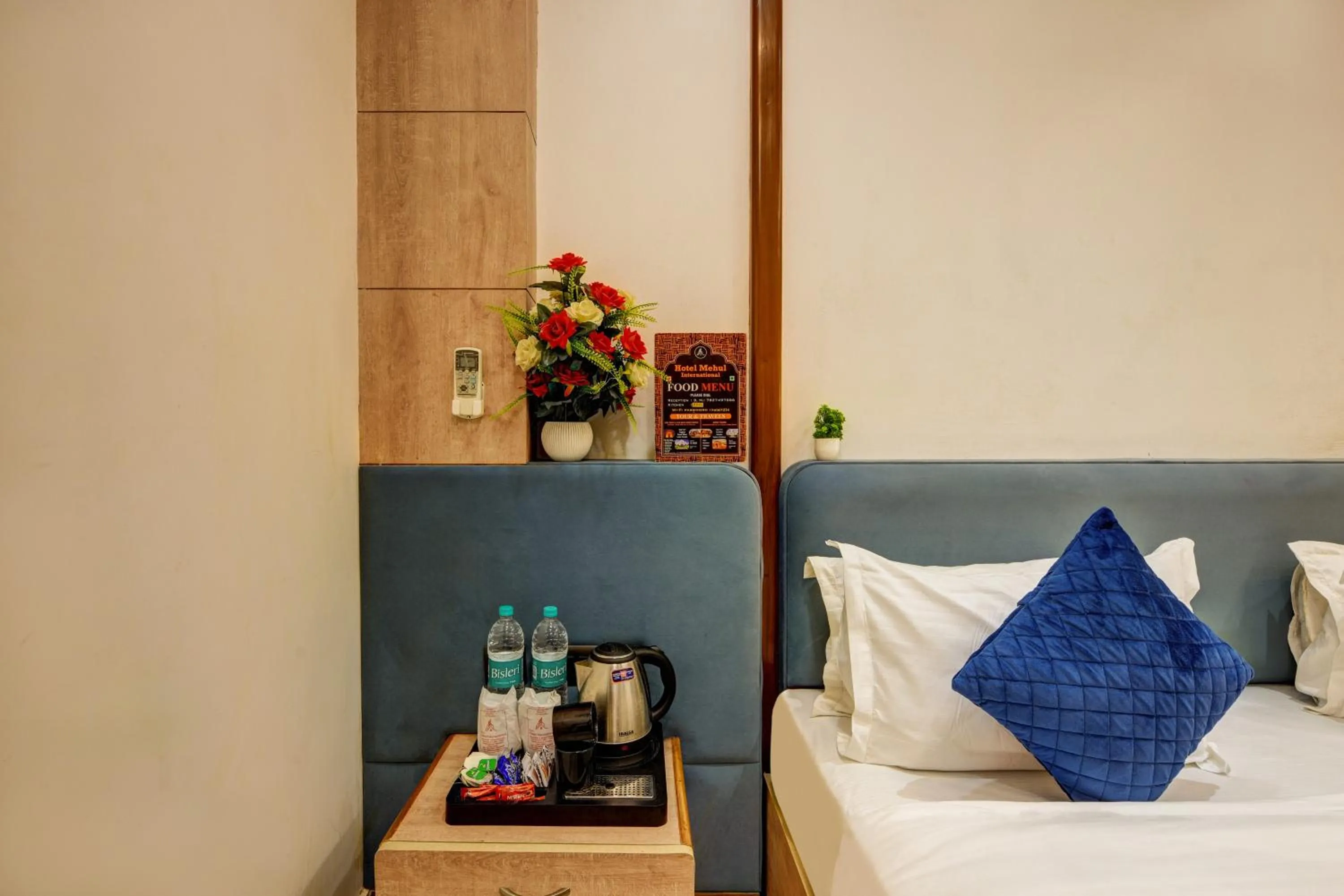 Bed in Hotel Mehul International -Near New Delhi Railway Station, Paharganj & Connaught Place