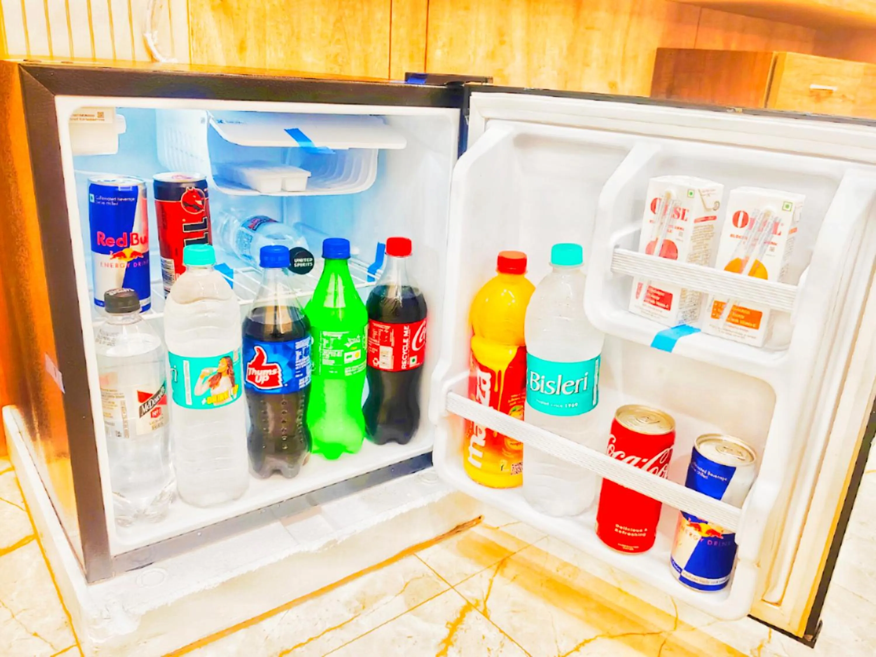 minibar in Hotel Mehul International -Near New Delhi Railway Station, Paharganj & Connaught Place