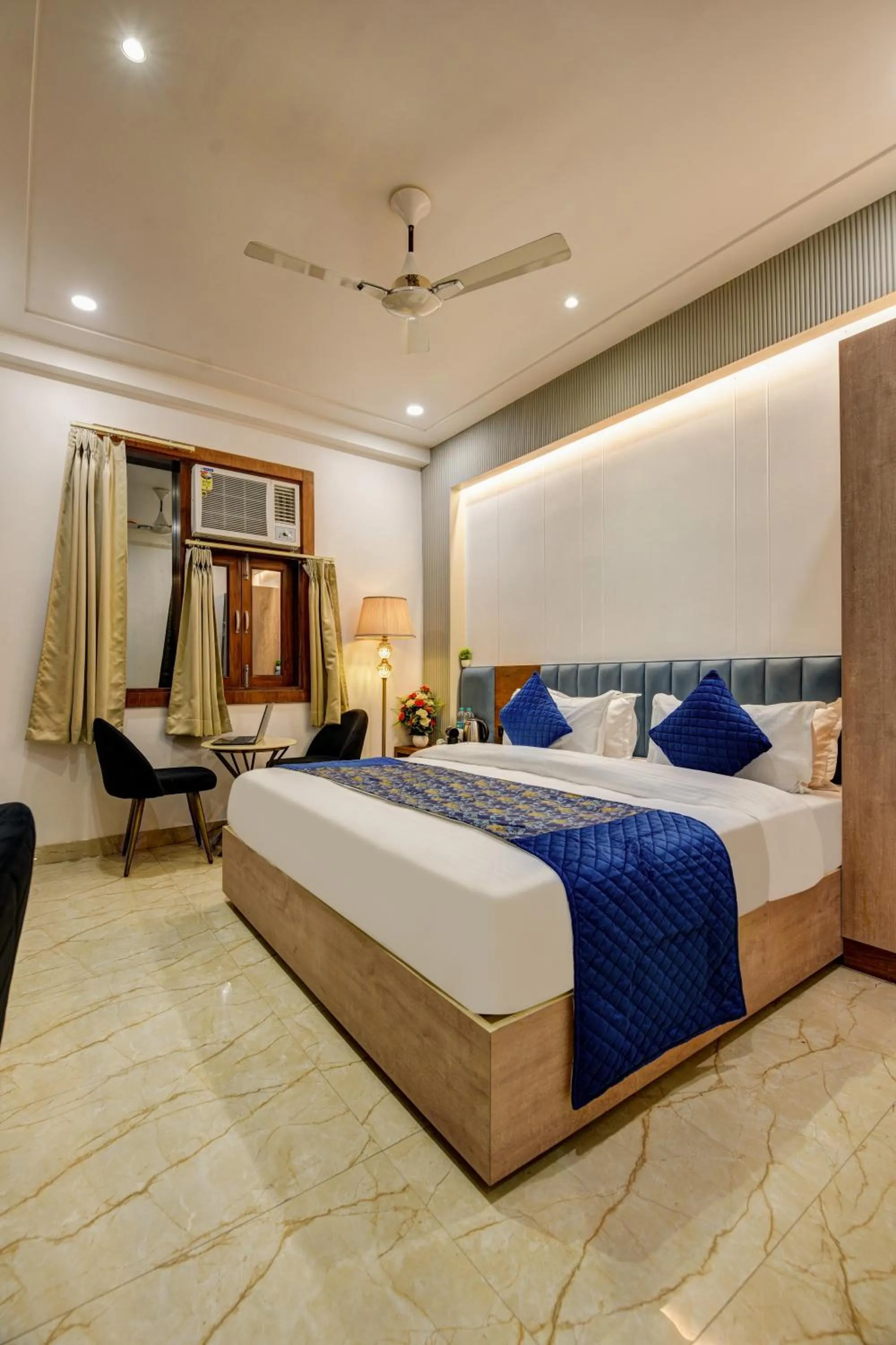 Bed in Hotel Mehul International -Near New Delhi Railway Station, Paharganj & Connaught Place