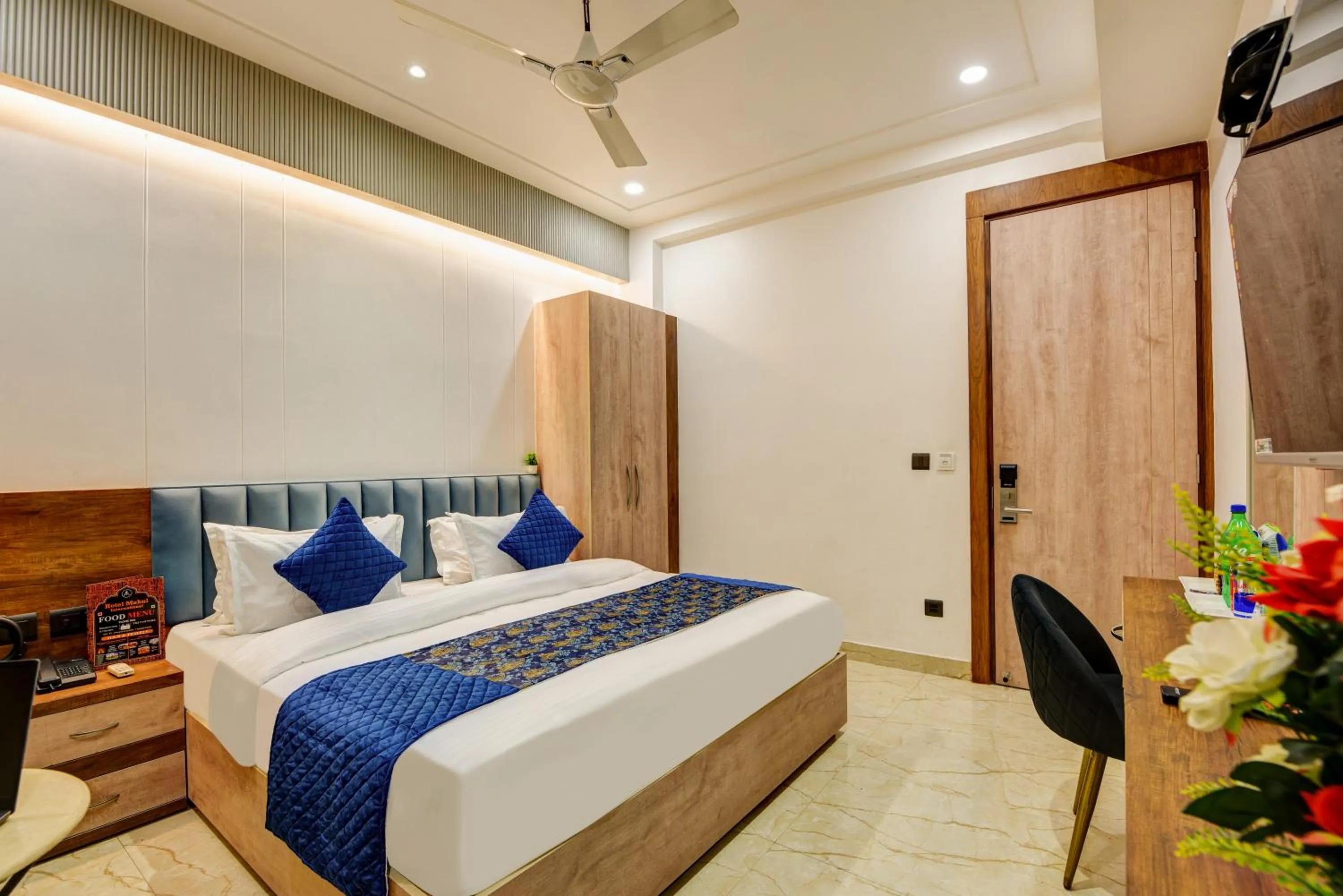 Bed in Hotel Mehul International -Near New Delhi Railway Station, Paharganj & Connaught Place
