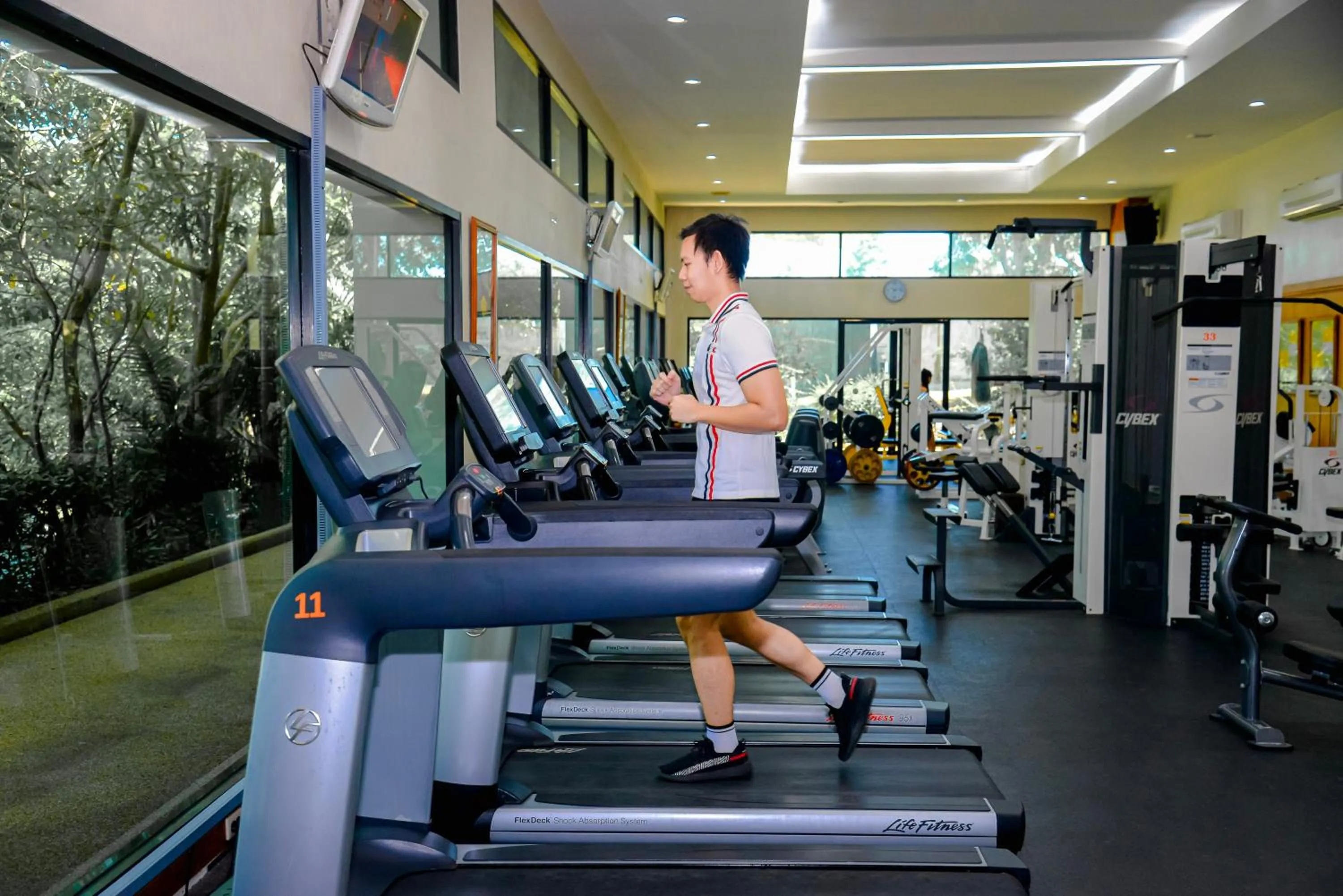 Fitness centre/facilities in Royal Cliff Grand Hotel Pattaya