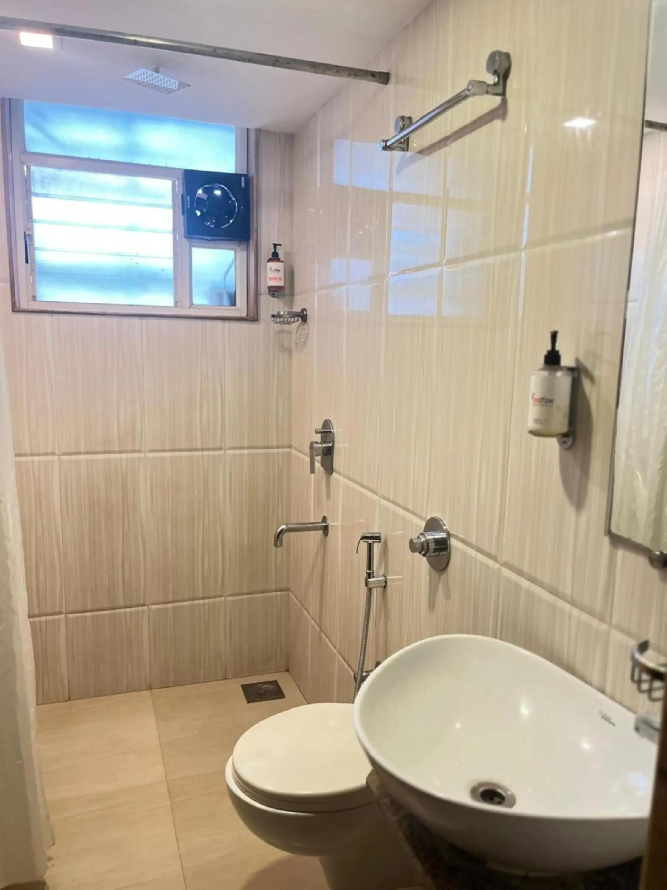 Bathroom in Turtle Beach Resort - Morjim Bathroom in Turtle Beach Resort - Morjim