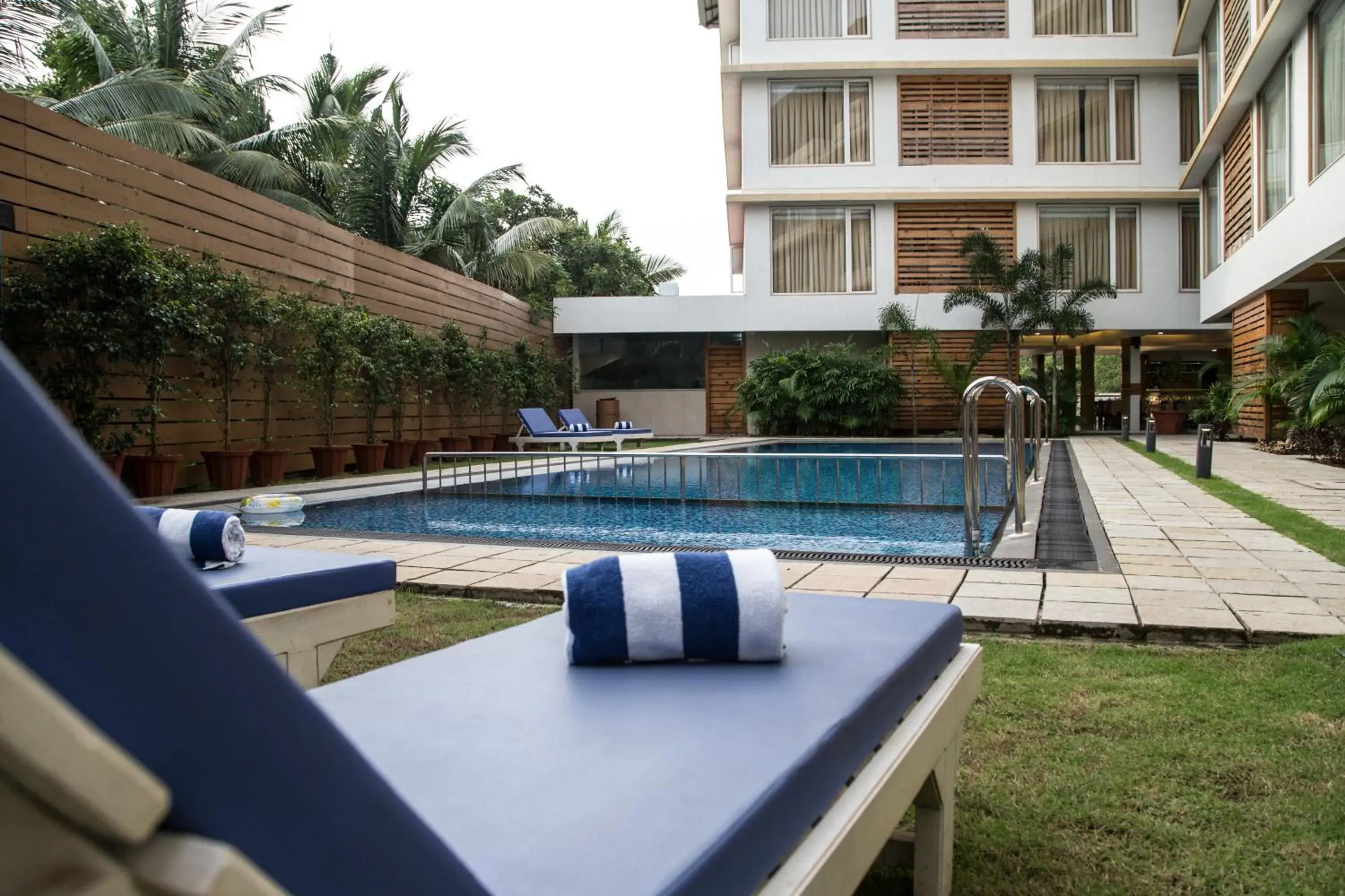 Swimming pool in Turtle Beach Resort - Morjim Swimming pool in Turtle Beach Resort - Morjim