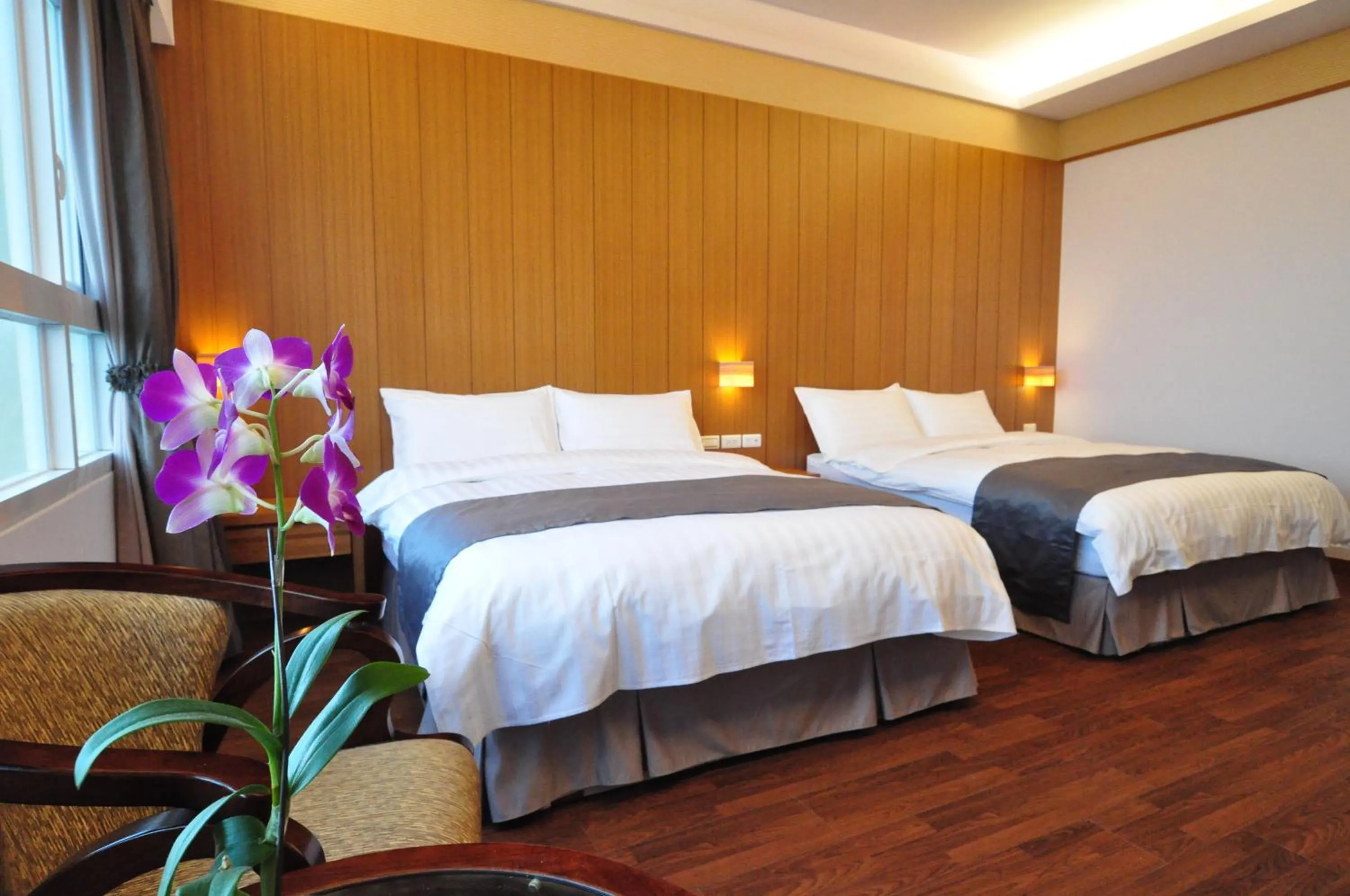 Photo of the whole room, Bed in Hai Yuansu 178