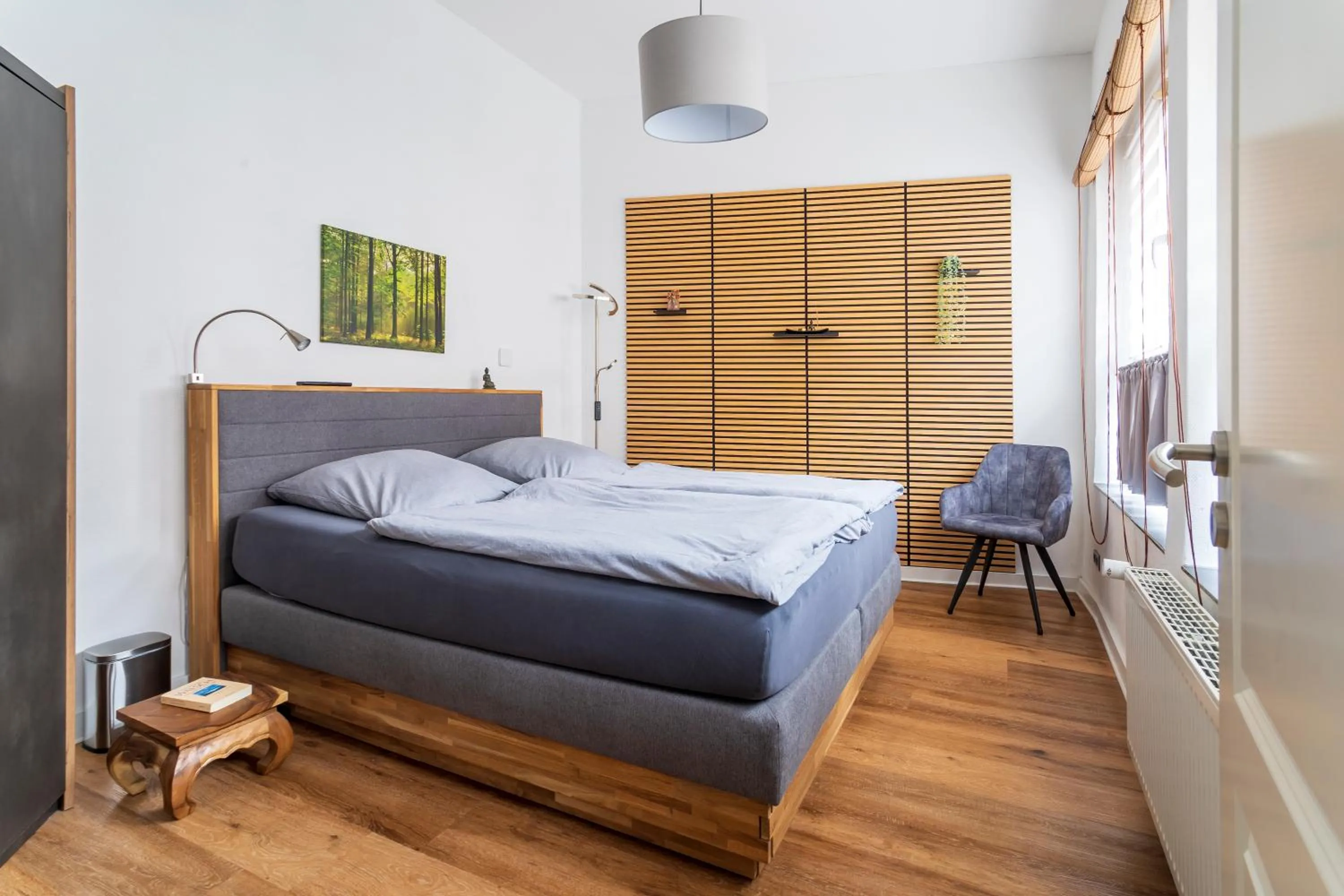 Bed in Apartment Hannover Top Citylage