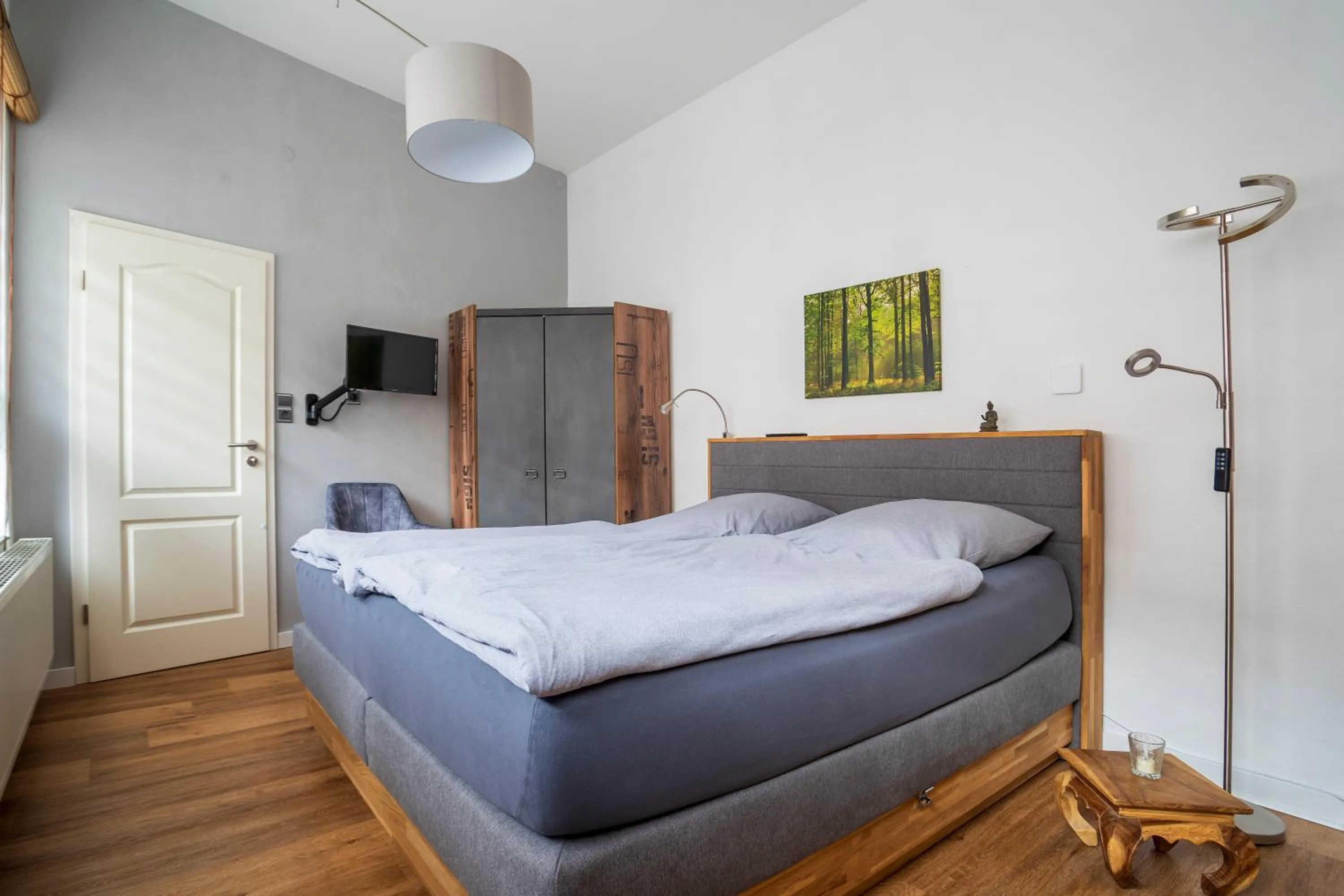 Bed in Apartment Hannover Top Citylage