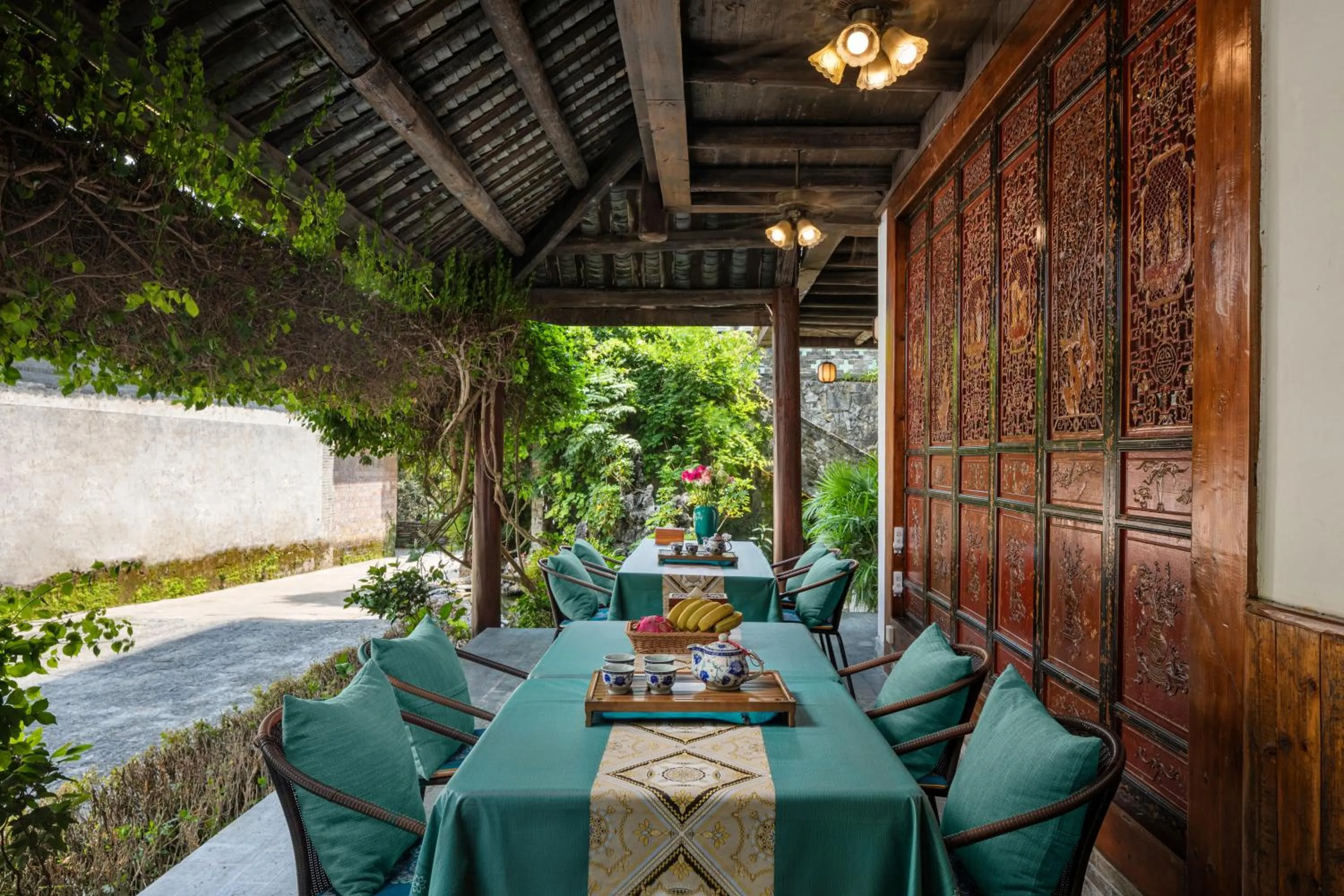 Restaurant/places to eat in Yangshuo River Lodge Hotel - Airport or TS Free pick up over 3 nights