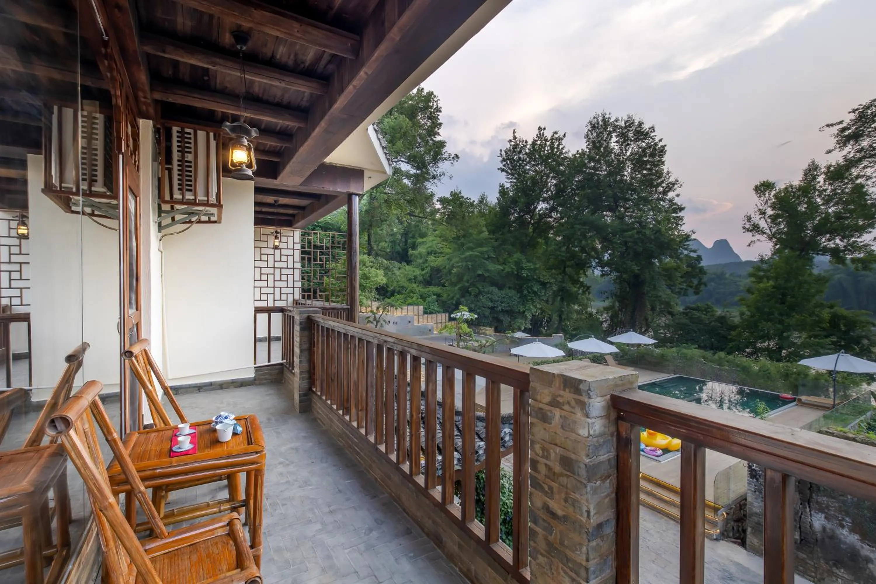 Natural landscape in Yangshuo River Lodge Hotel - Airport or TS Free pick up over 3 nights