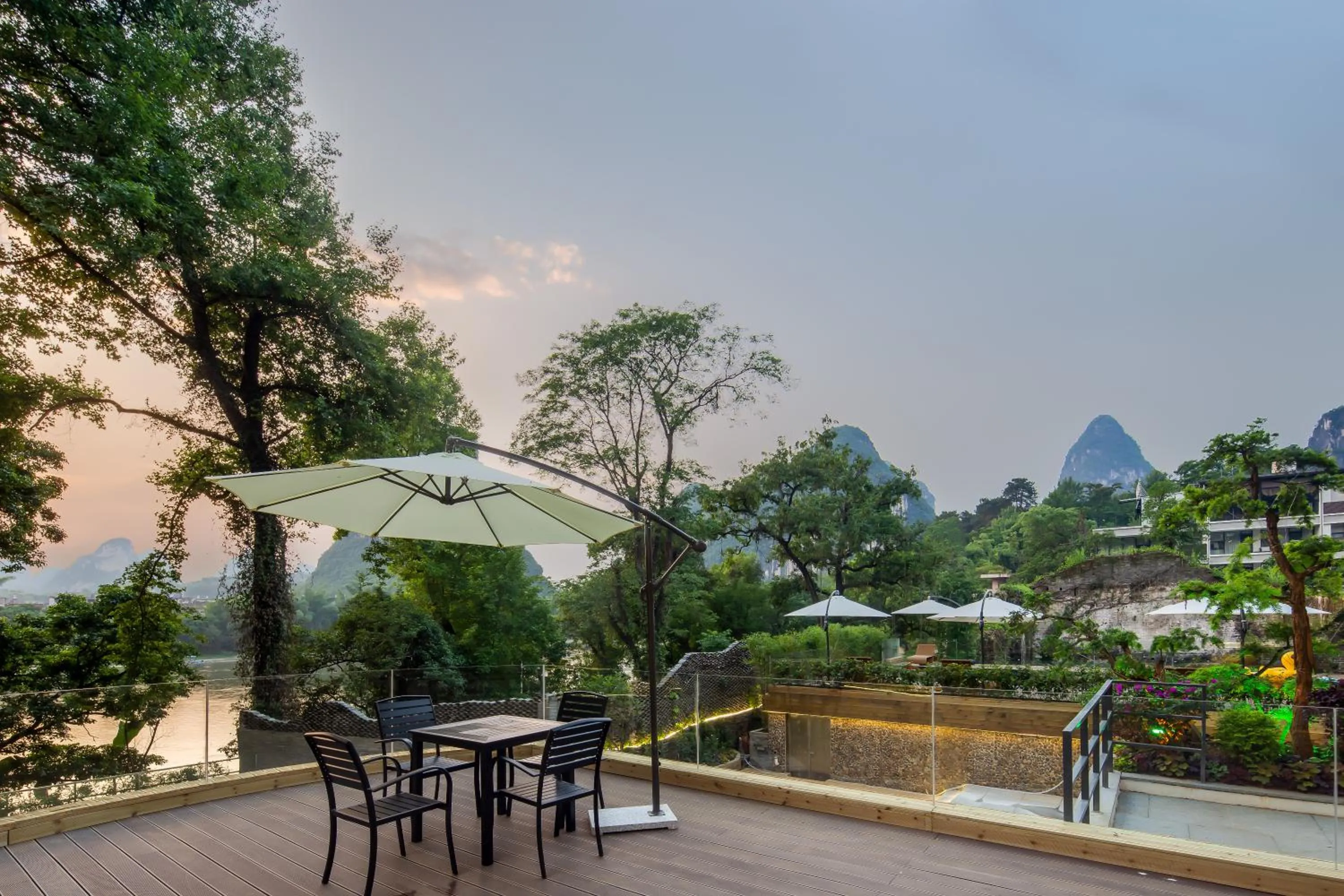 Natural landscape in Yangshuo River Lodge Hotel - Airport or TS Free pick up over 3 nights