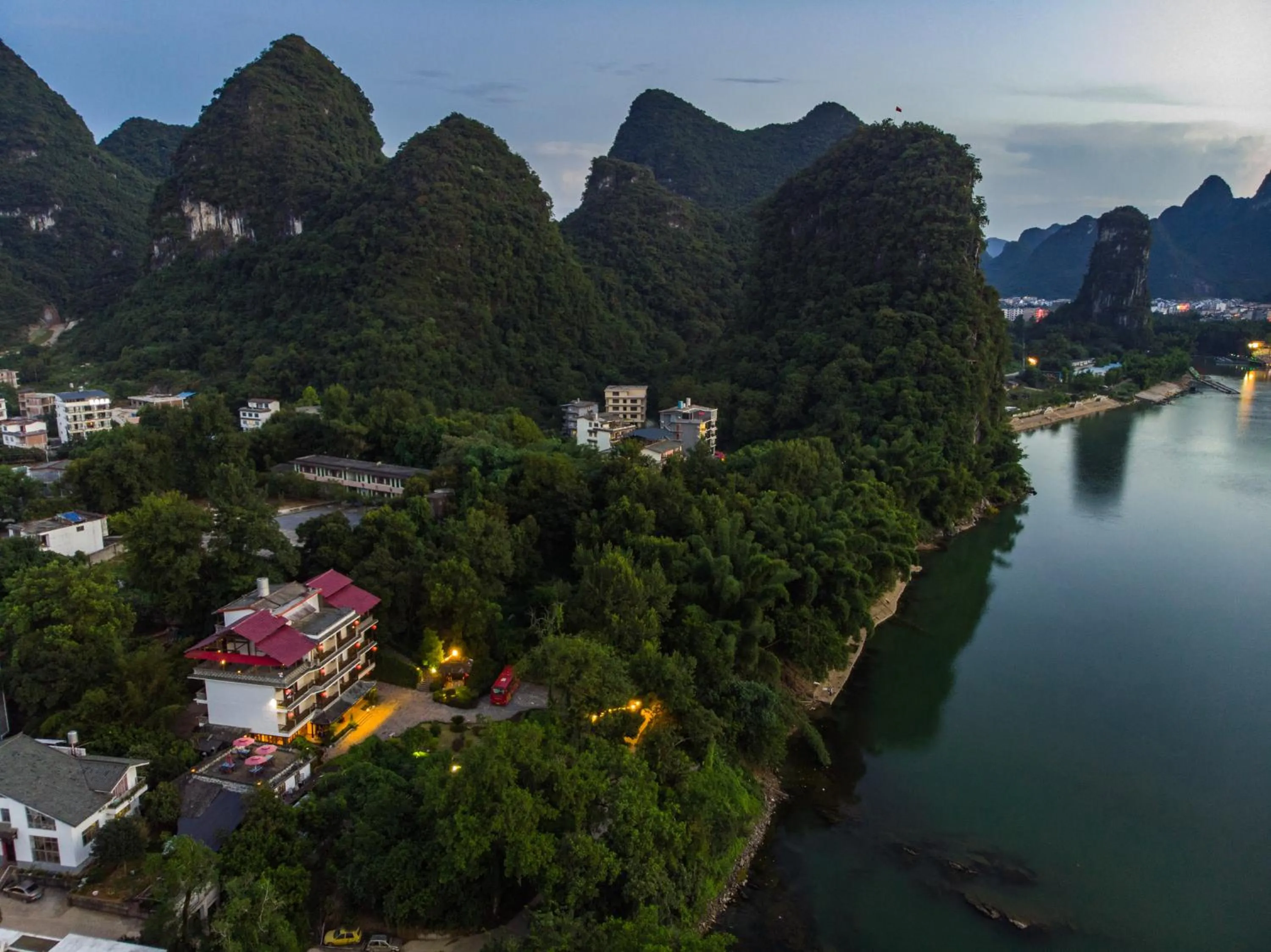 Natural landscape in Yangshuo River Lodge Hotel - Airport or TS Free pick up over 3 nights