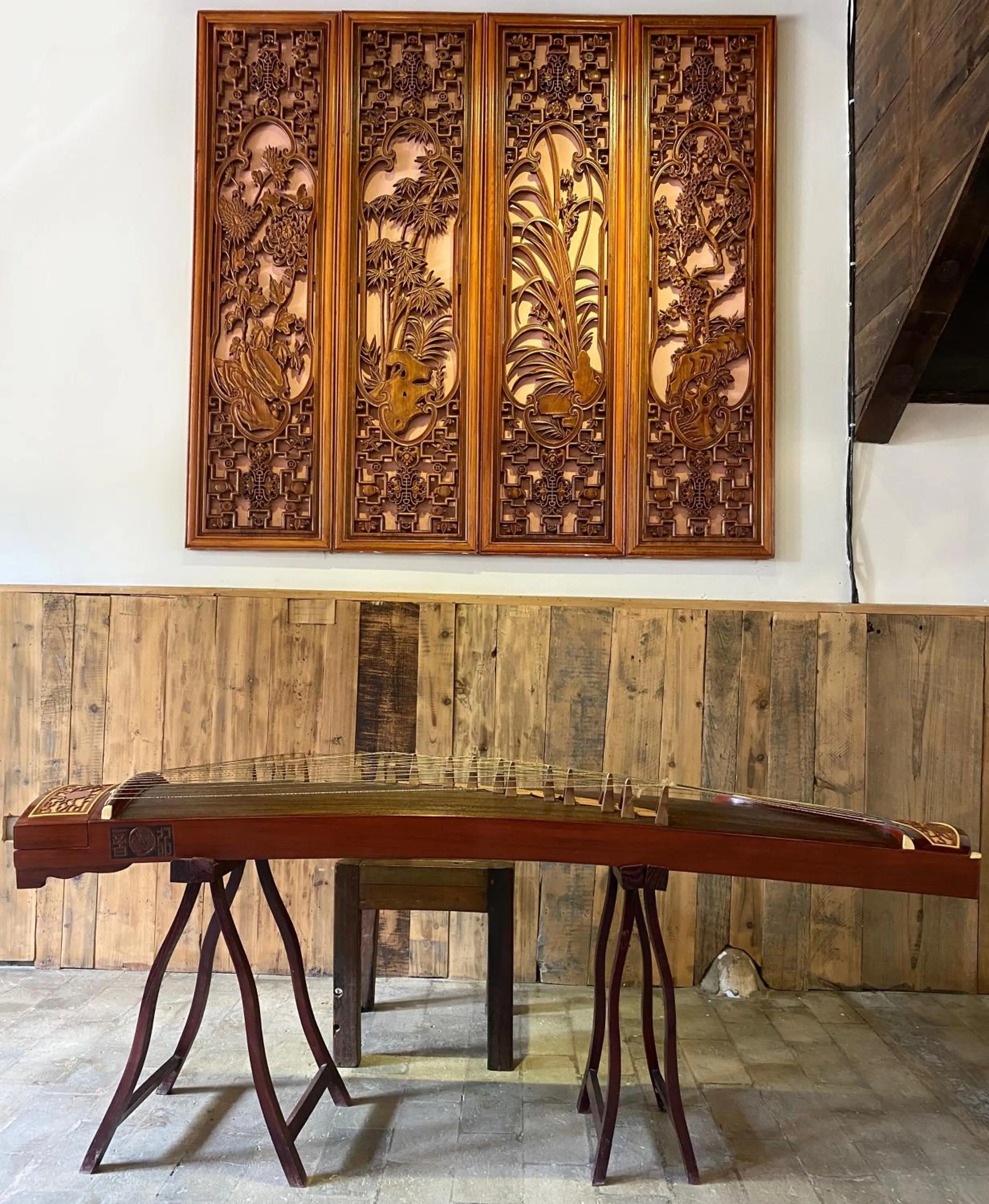 Lounge or bar in Yangshuo River Lodge Hotel - Airport or TS Free pick up over 3 nights