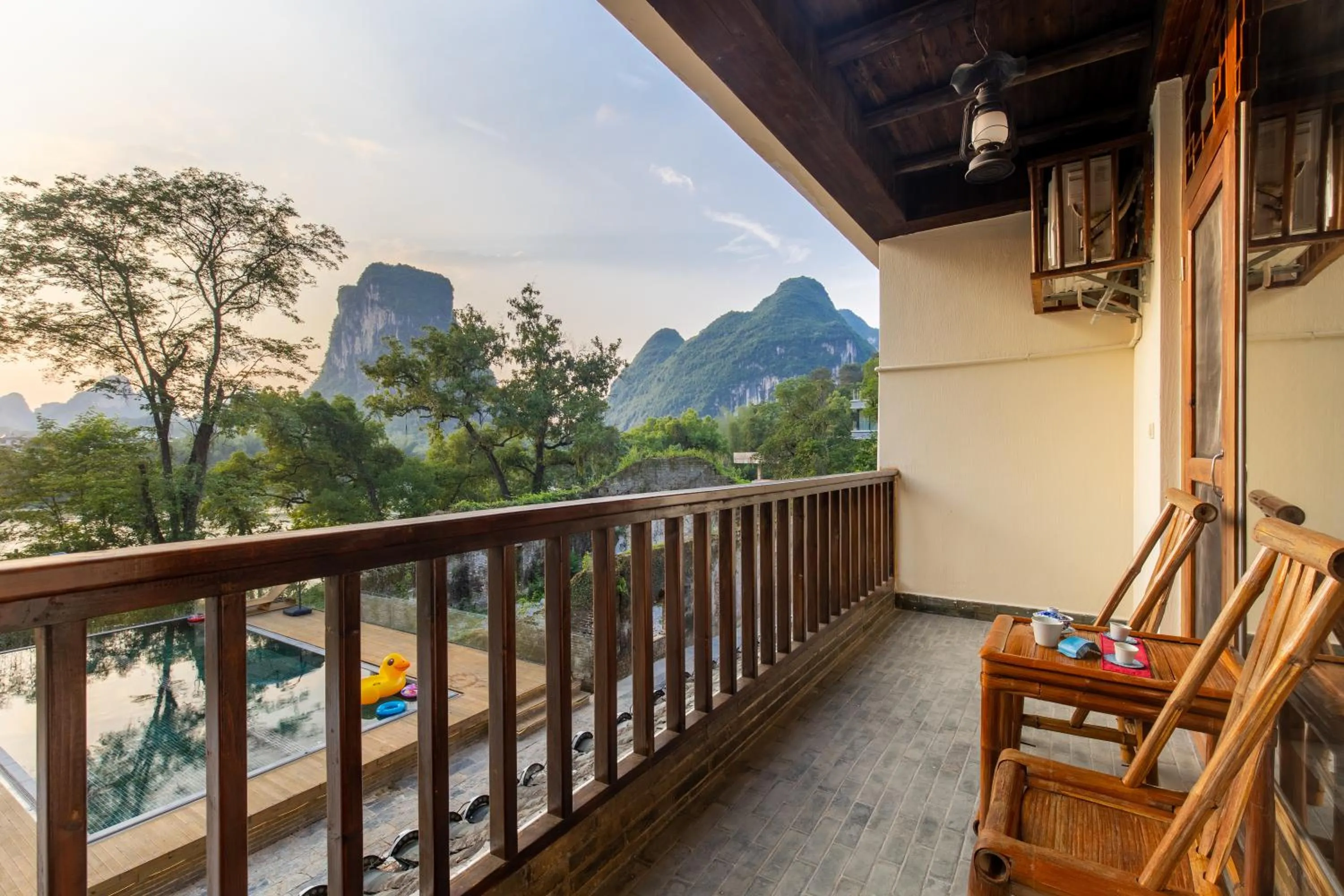 Natural landscape in Yangshuo River Lodge Hotel - Airport or TS Free pick up over 3 nights