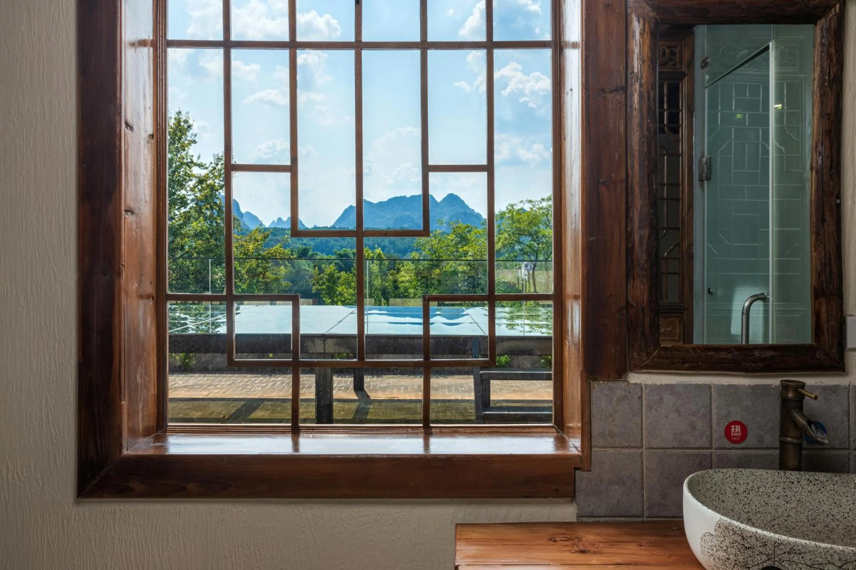 Property building in Yangshuo River Lodge Hotel - Airport or TS Free pick up over 3 nights