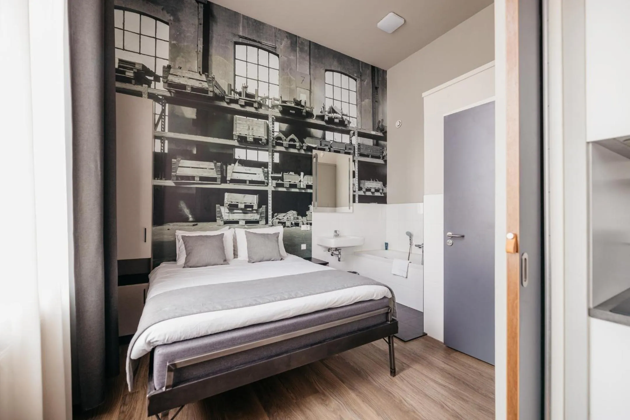 Bed in YAYS Amsterdam Maritime by Numa