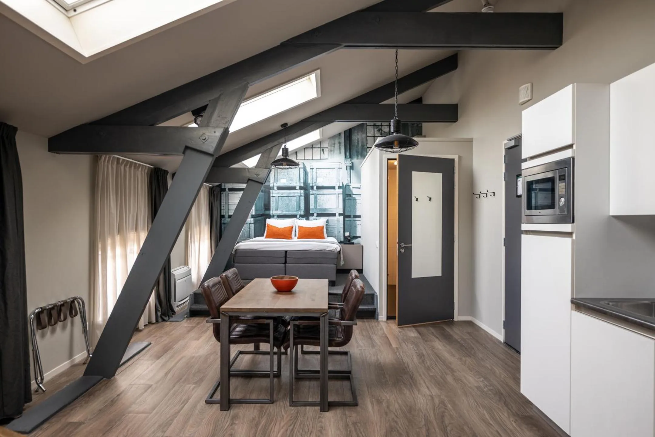 Bed in YAYS Amsterdam Maritime by Numa