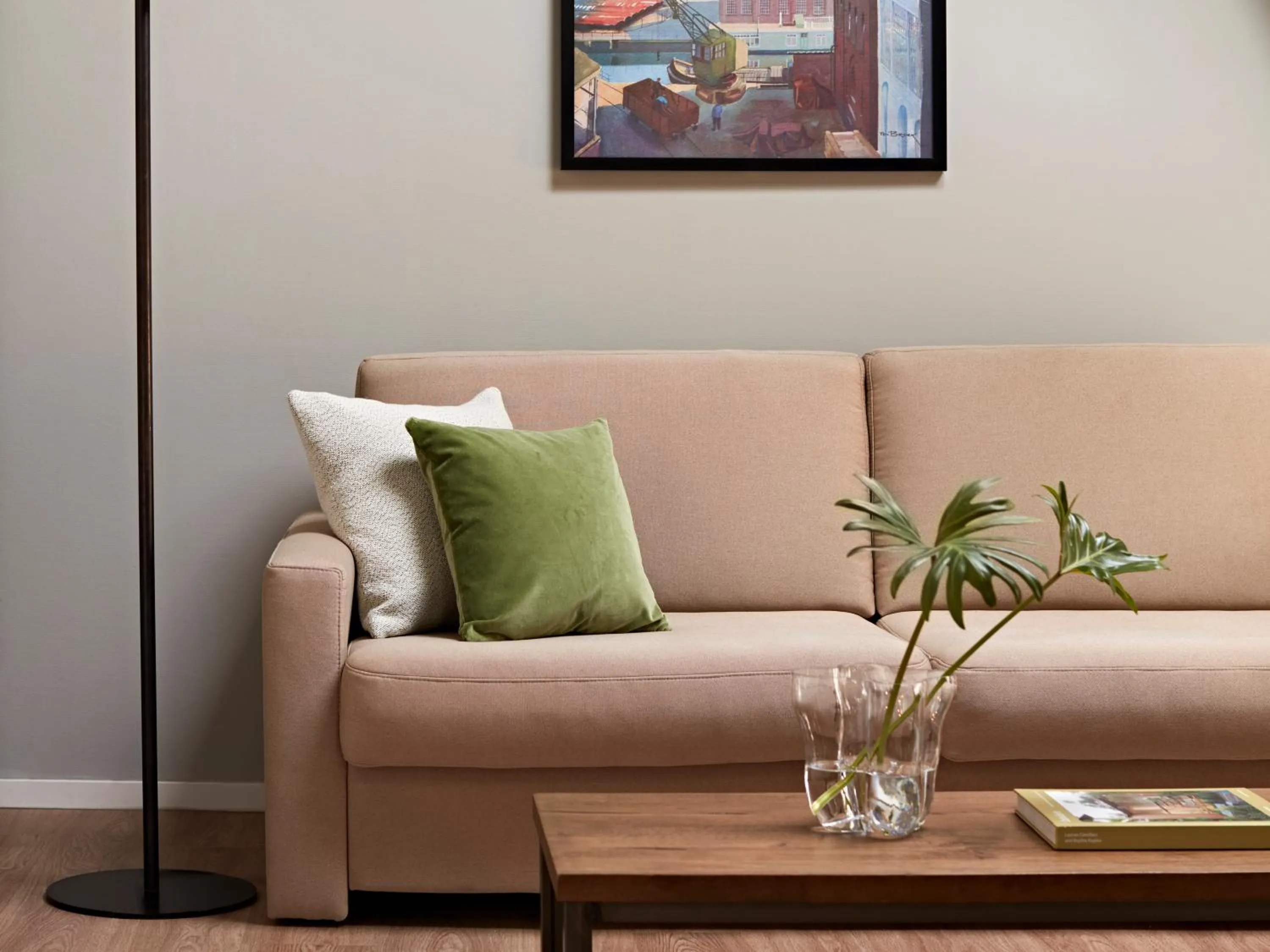 Living room in YAYS Amsterdam Maritime by Numa