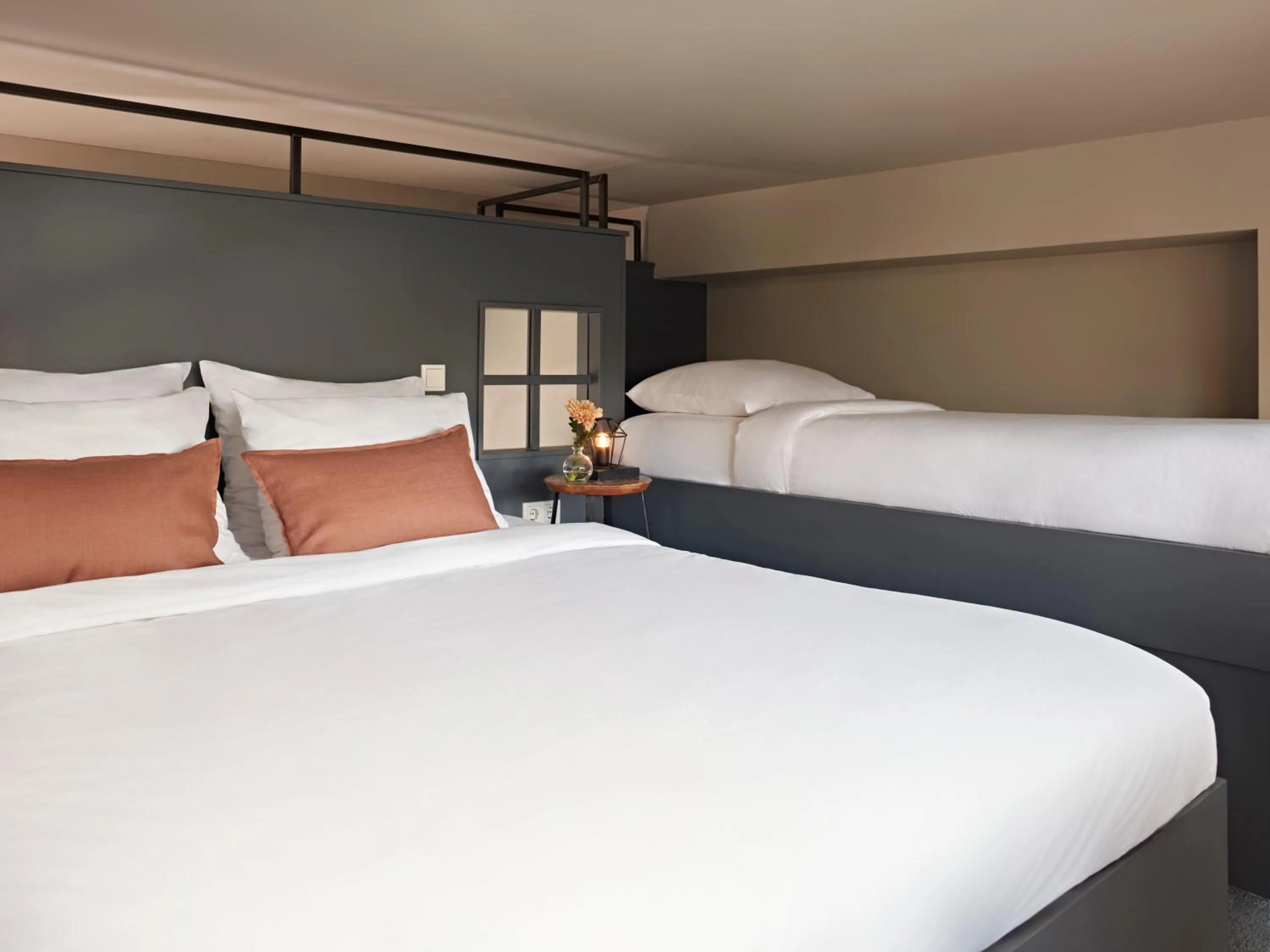 Bed in YAYS Amsterdam Maritime by Numa