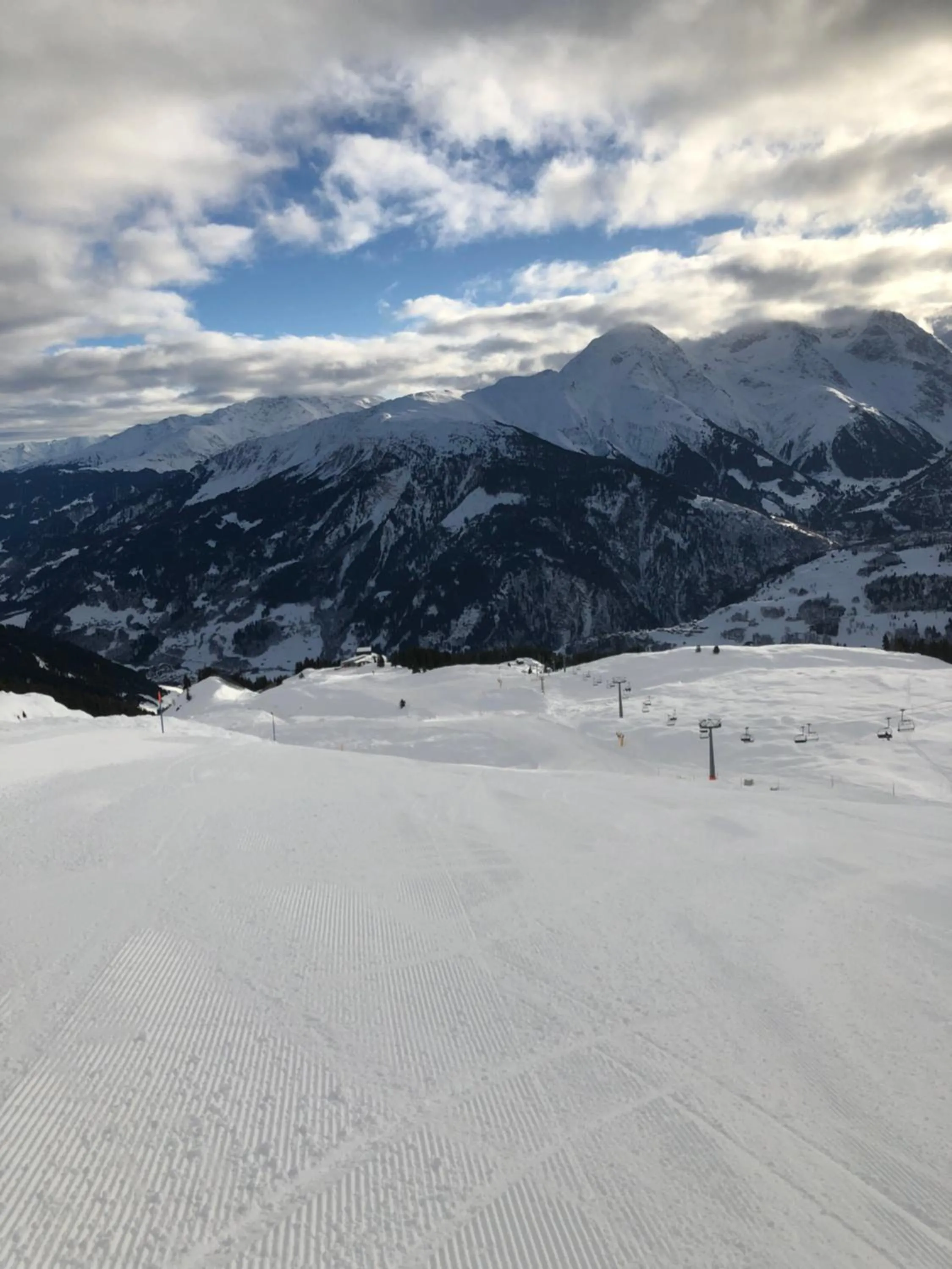 Skiing in Ferienwohnung Rigoleth