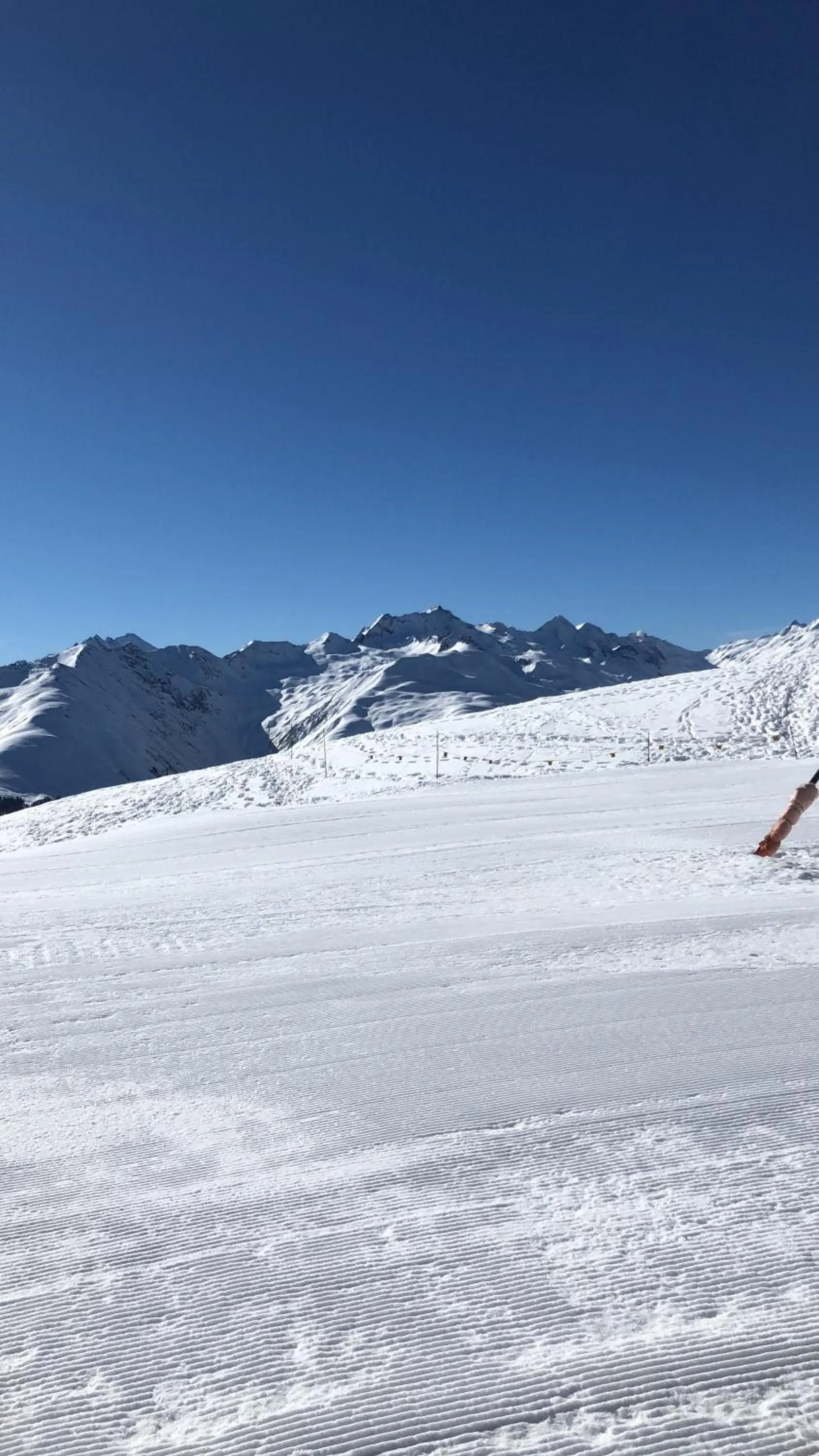 Skiing in Ferienwohnung Rigoleth
