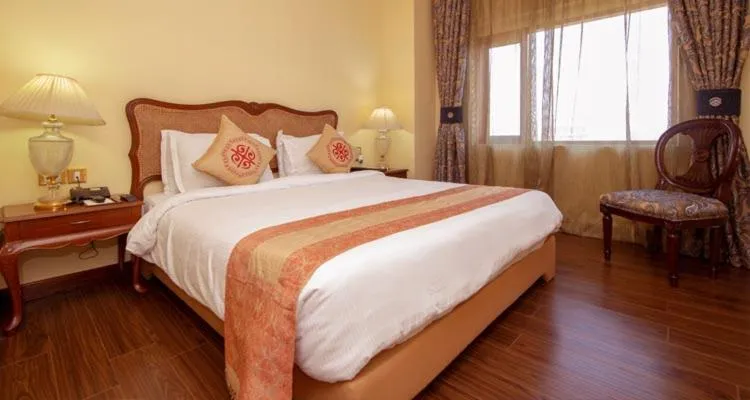 Bed in Hotel Dynasty