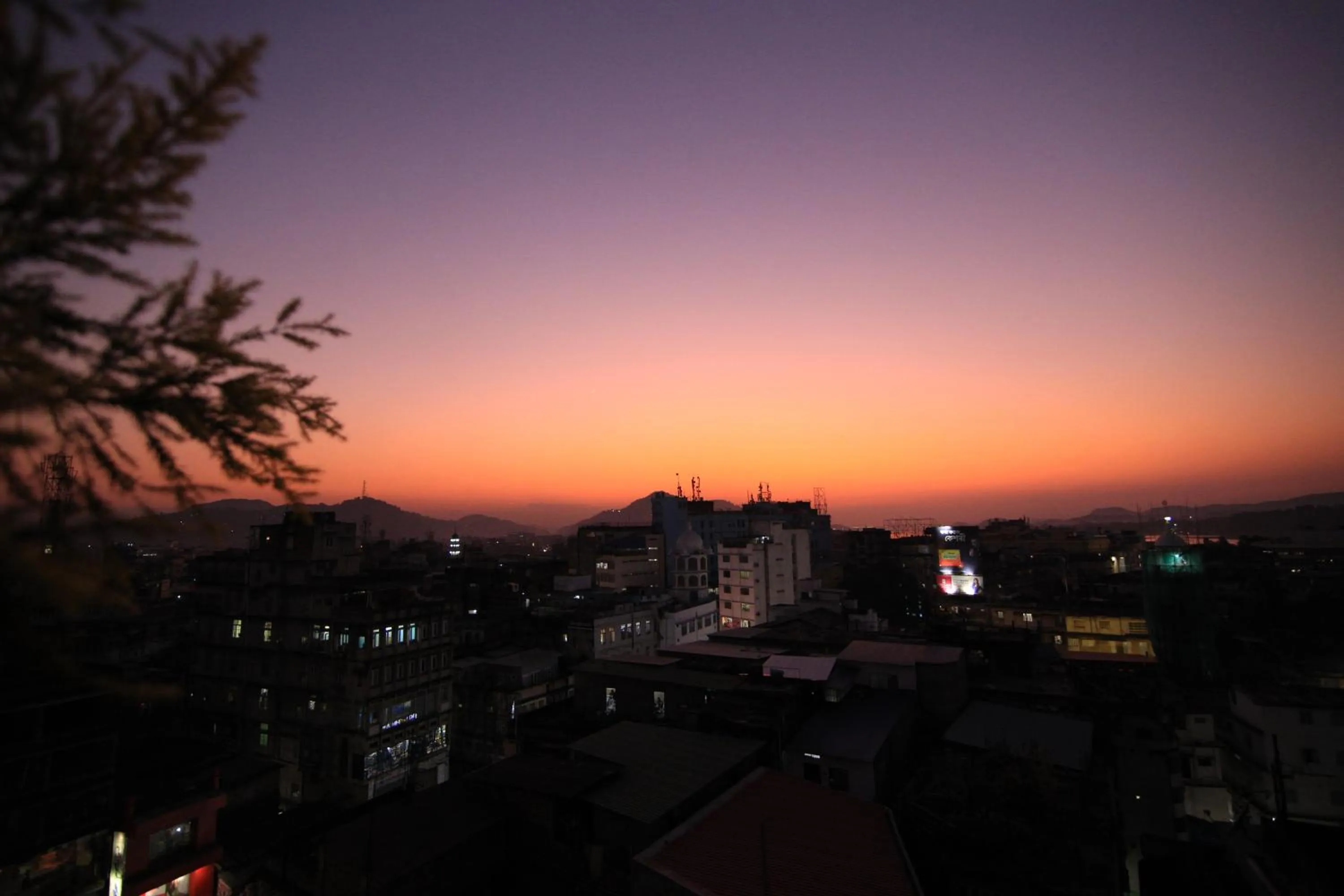 City view in Hotel Dynasty