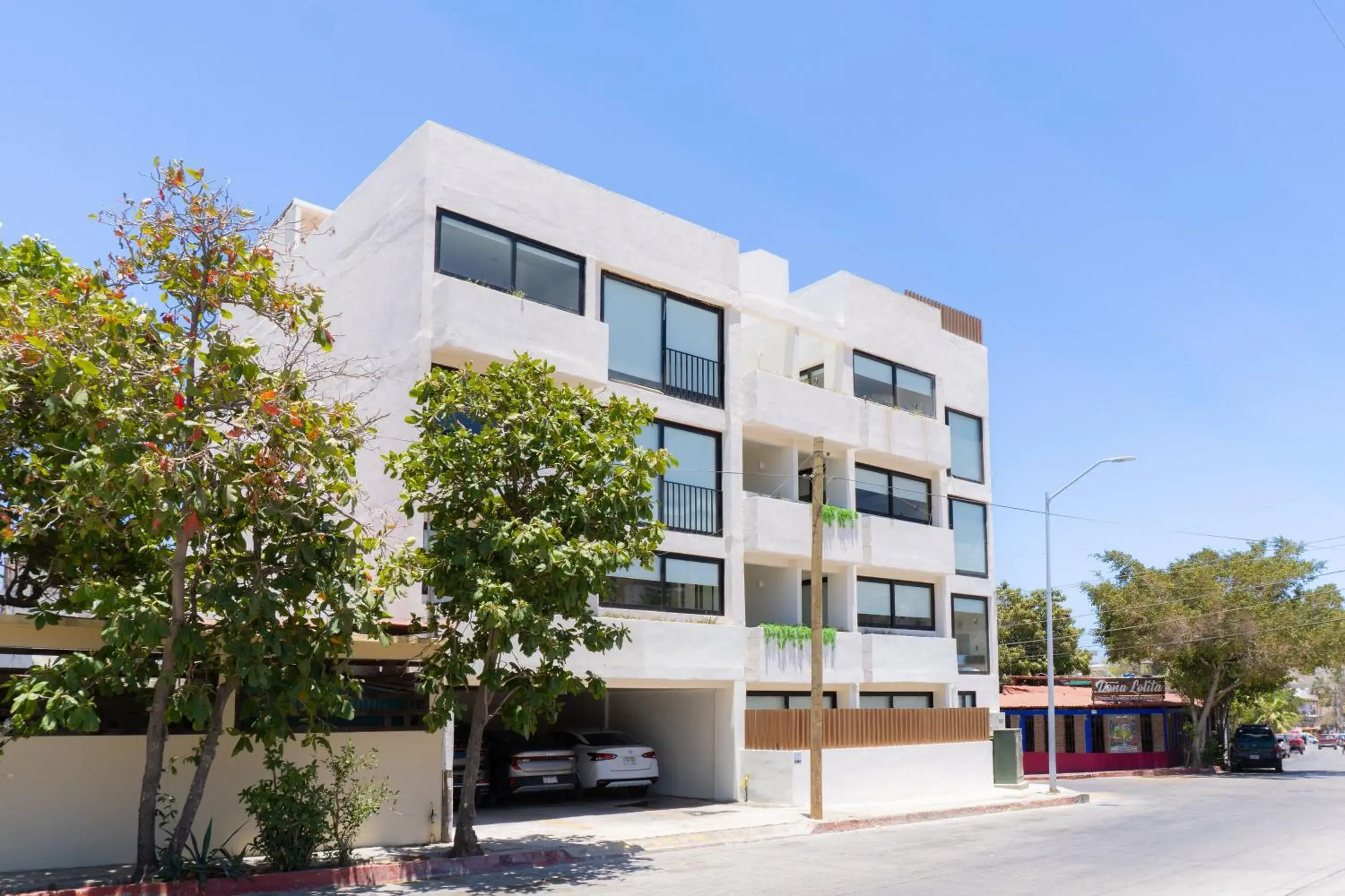 Facade/entrance in Colmena Hotel Los Cabos Marina Facade/entrance in Colmena Hotel Los Cabos Marina